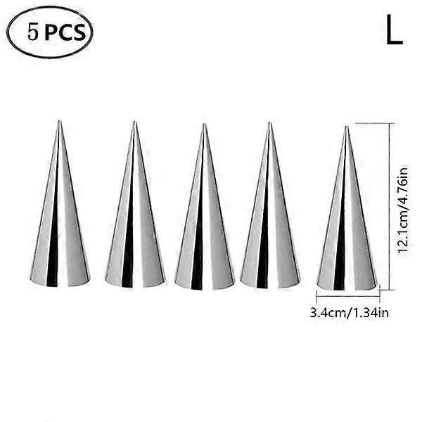 5:a Conical Tube Cone Rolling Forms Spiral Croissants Molds Crea S L