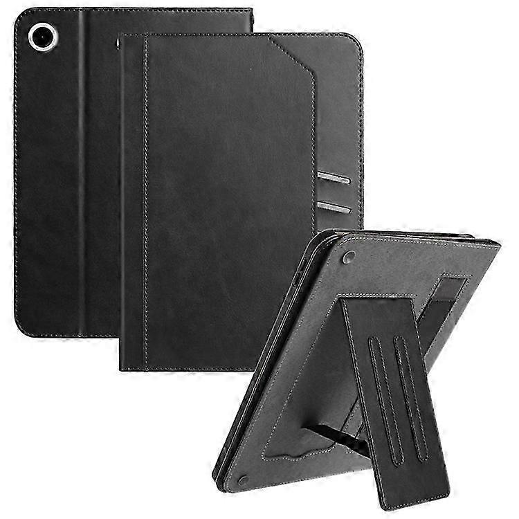 Stand Case Auto Wake Sleep PU Leather Tablet Cover With Wallet Hand Strap for Samsung Galaxy Tab A9