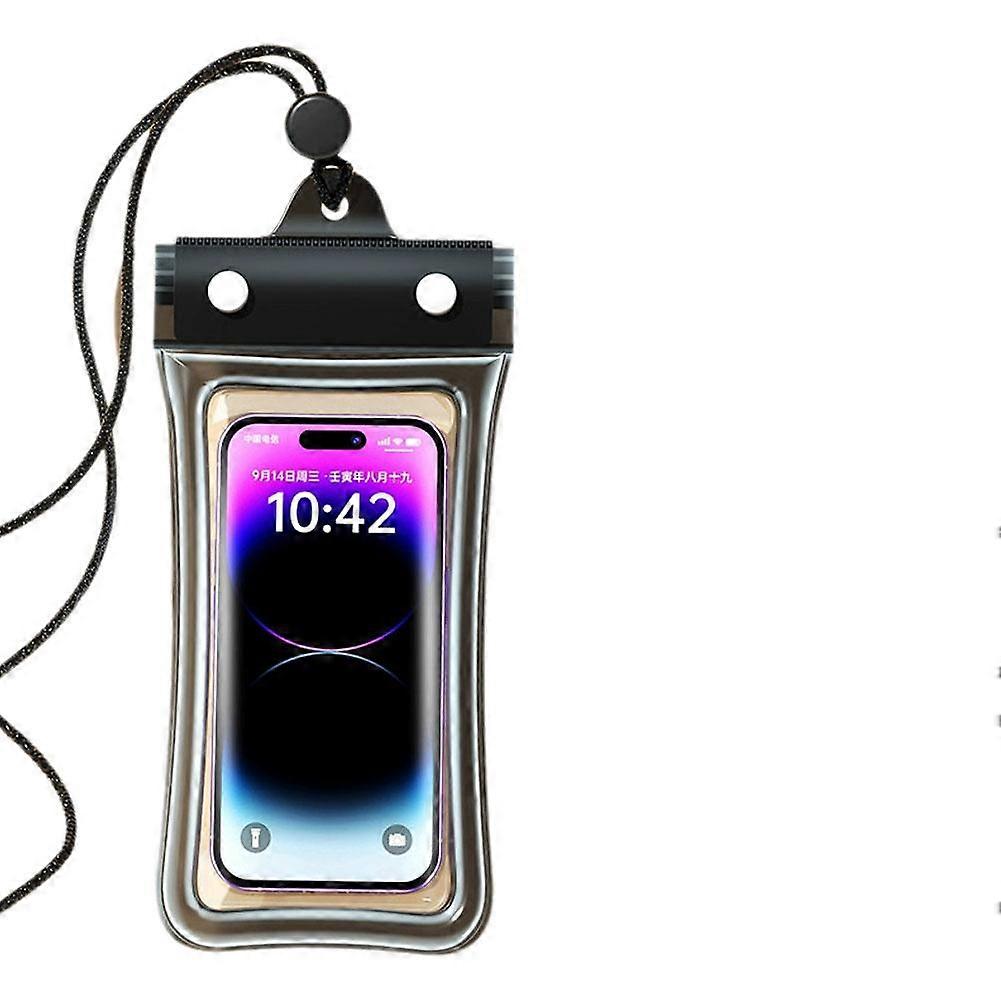 Waterproof Phone Case with Floating Design, Universal Fit for 7.2\" or Less - For Swimming & Water Activities - Protect Your Device Safely