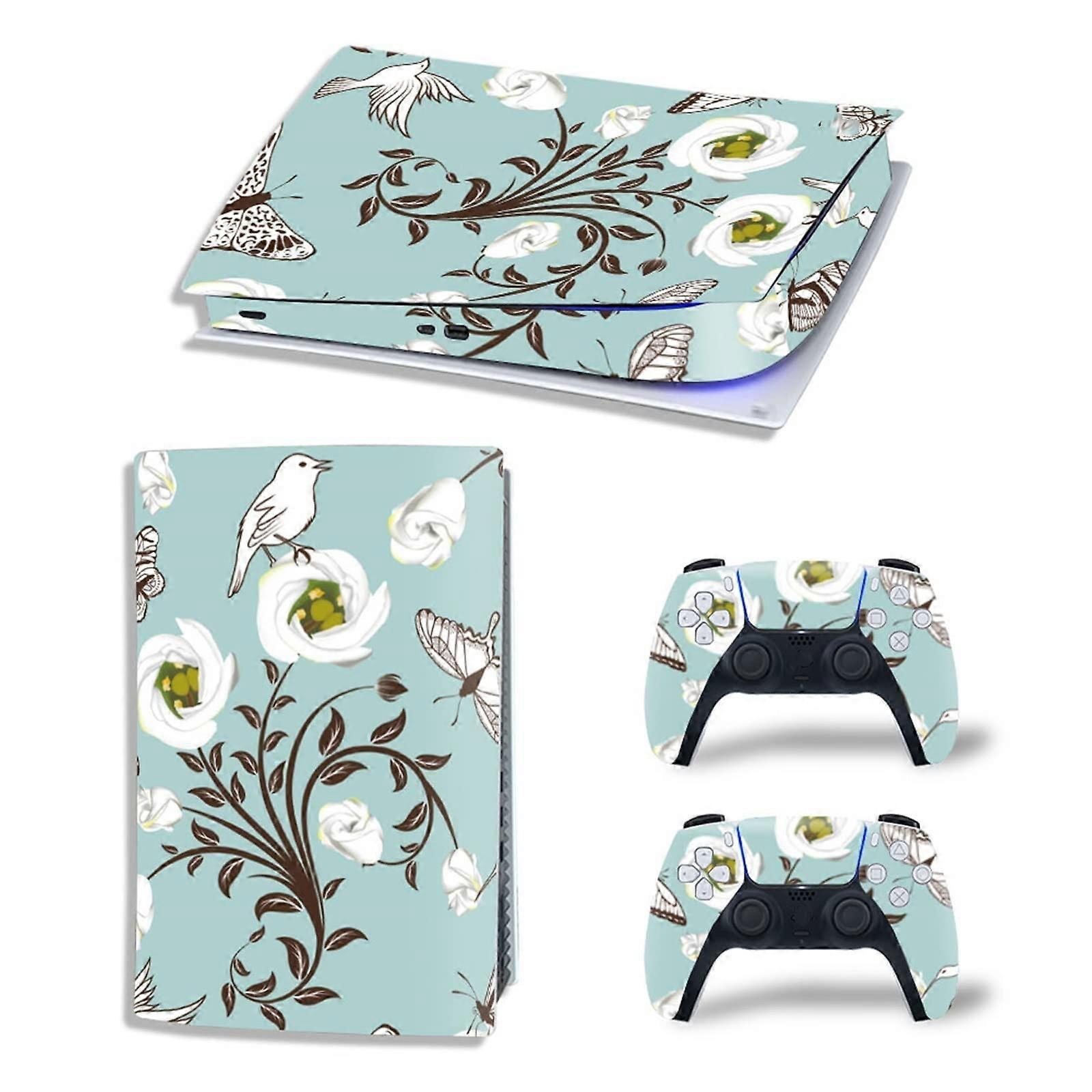 Console Skin Anime For PS5 Digital Edition Vinyl Sticker For Console And Controllers Compatible With PS5 02536
