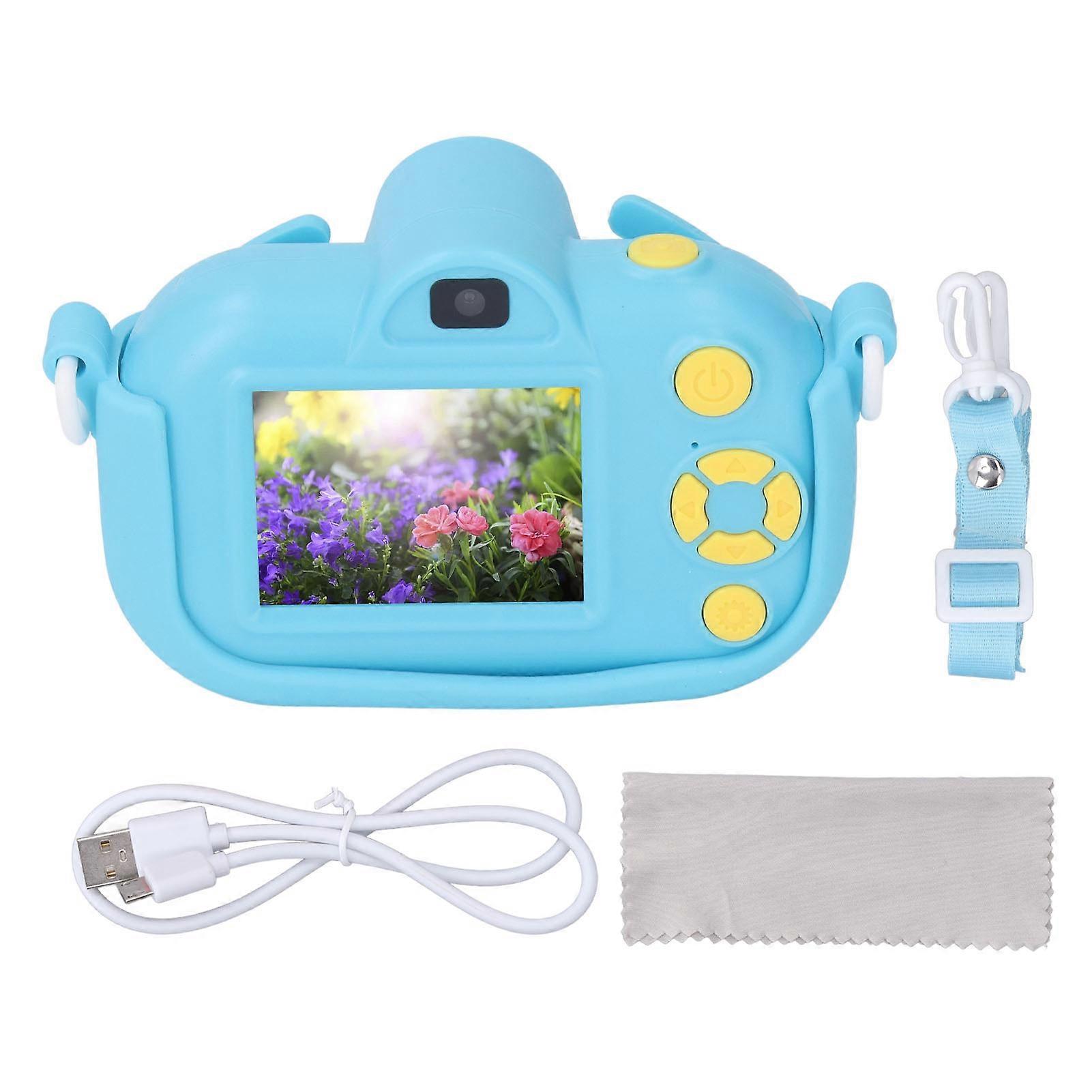 Cute 12MP Selfie Digital Camera - HD Video, Fun Frames, Safe & Durable Design