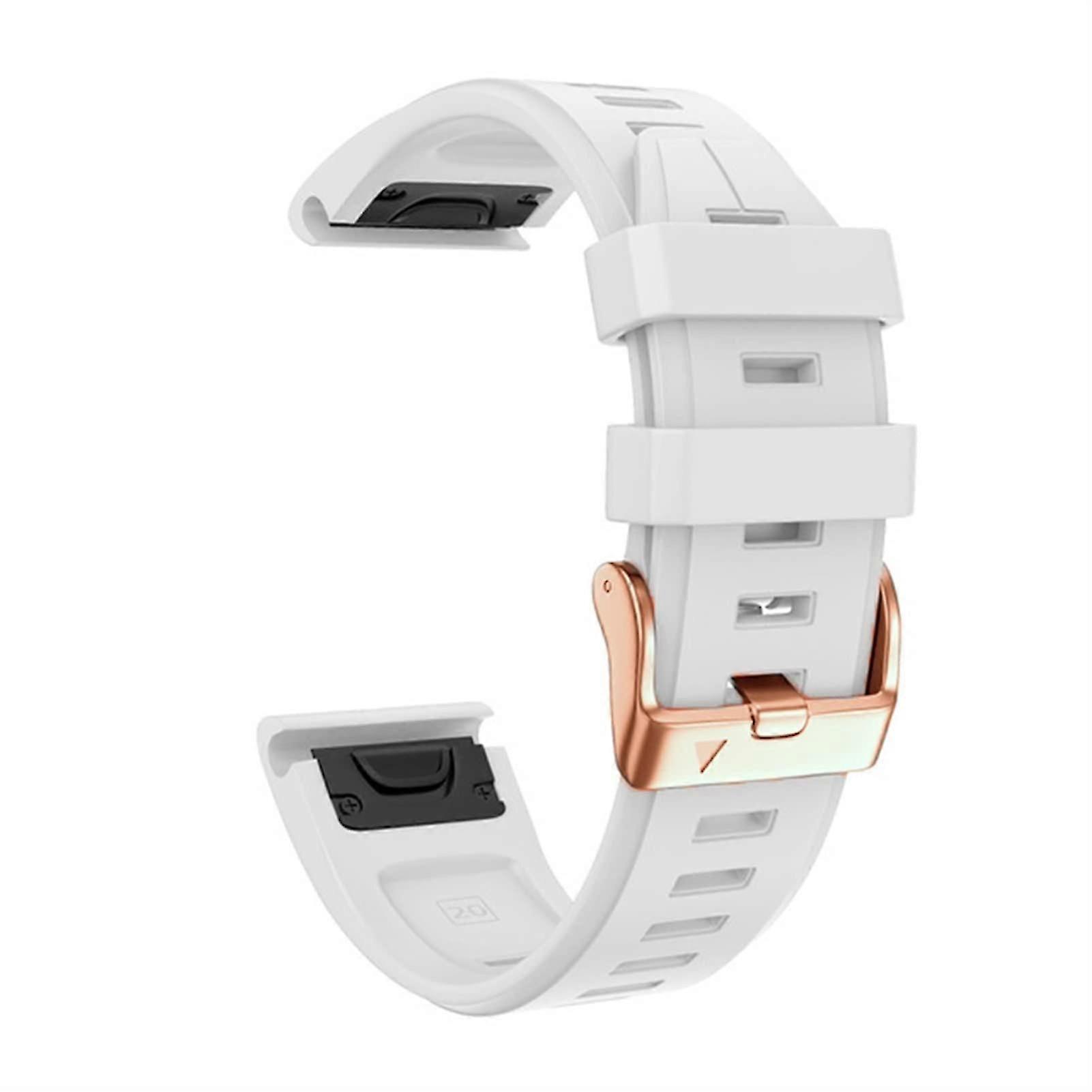 Replacement strap for Garmin Fenix 6S 5S 20mm white