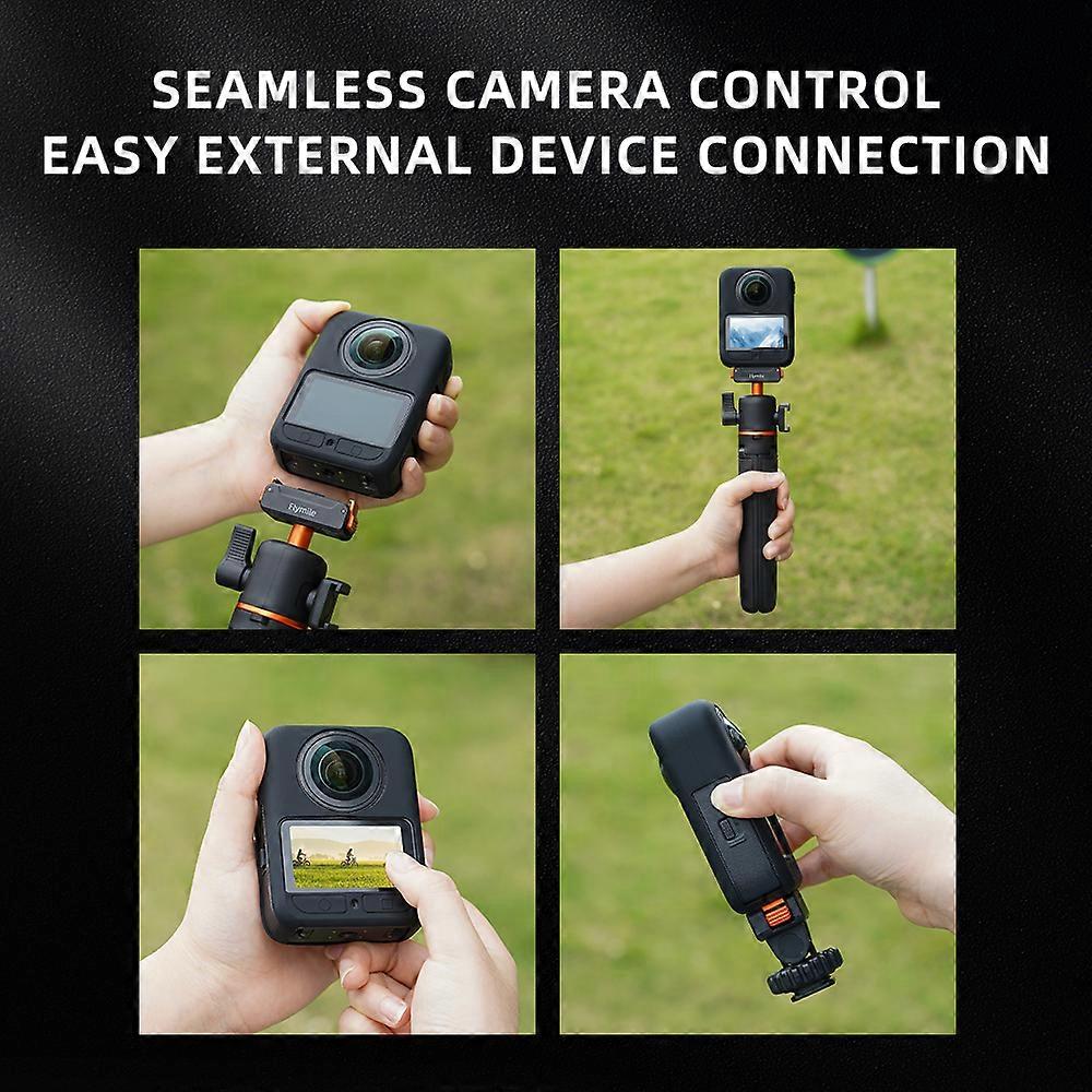 Silicone Protective Case for Panoramic Camera & Lens Dust Cover for DJI OSMO 360