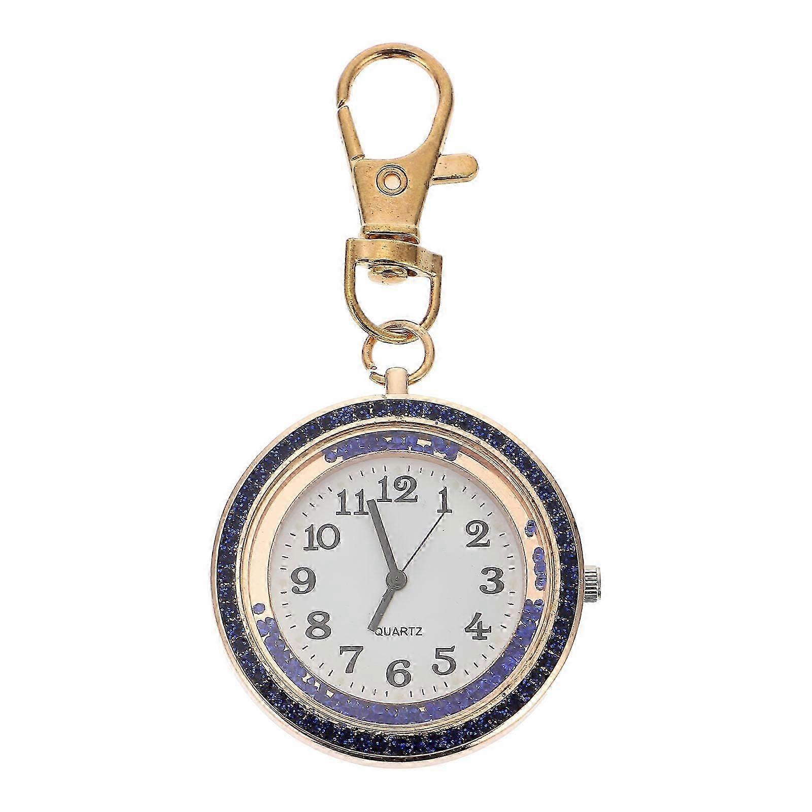 Rhinestone Pocket Watch, Unique Design Ideal for Special Occasions