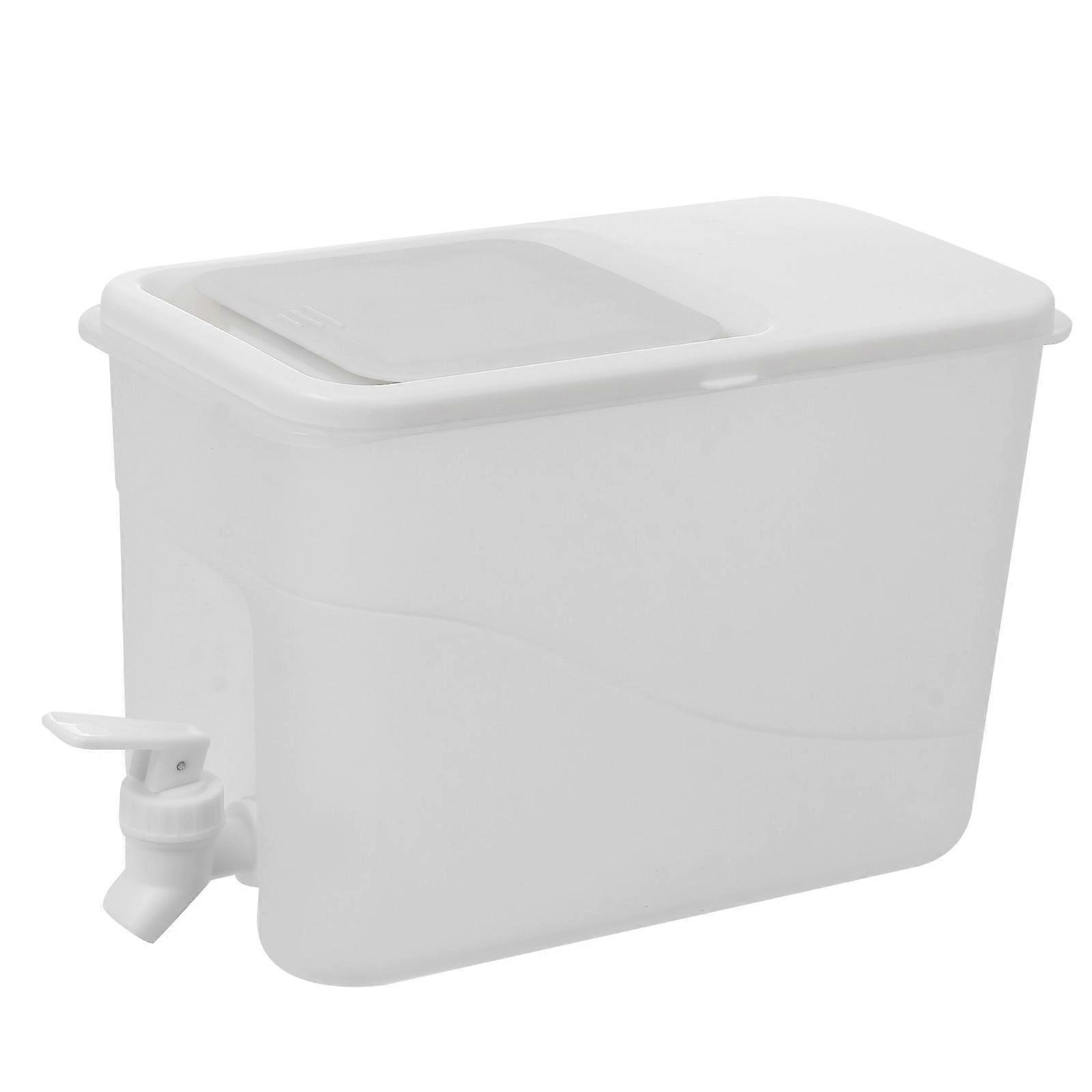 Beverage Kettle Cold Water Kettle for Storage Use 1Pcs White