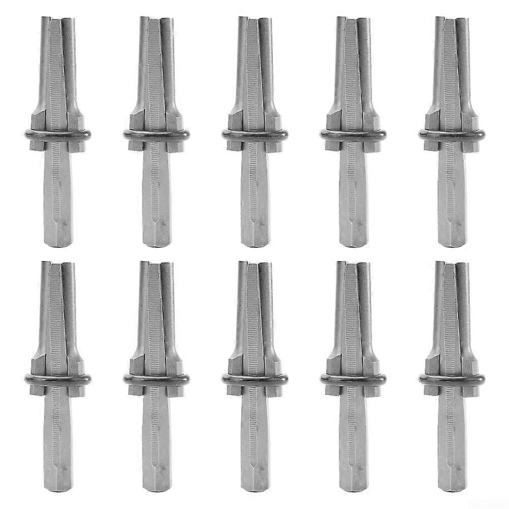 58 Inch Wedge For Tool Set With 10 Metal Feather Shims For Rock Splitting Applications