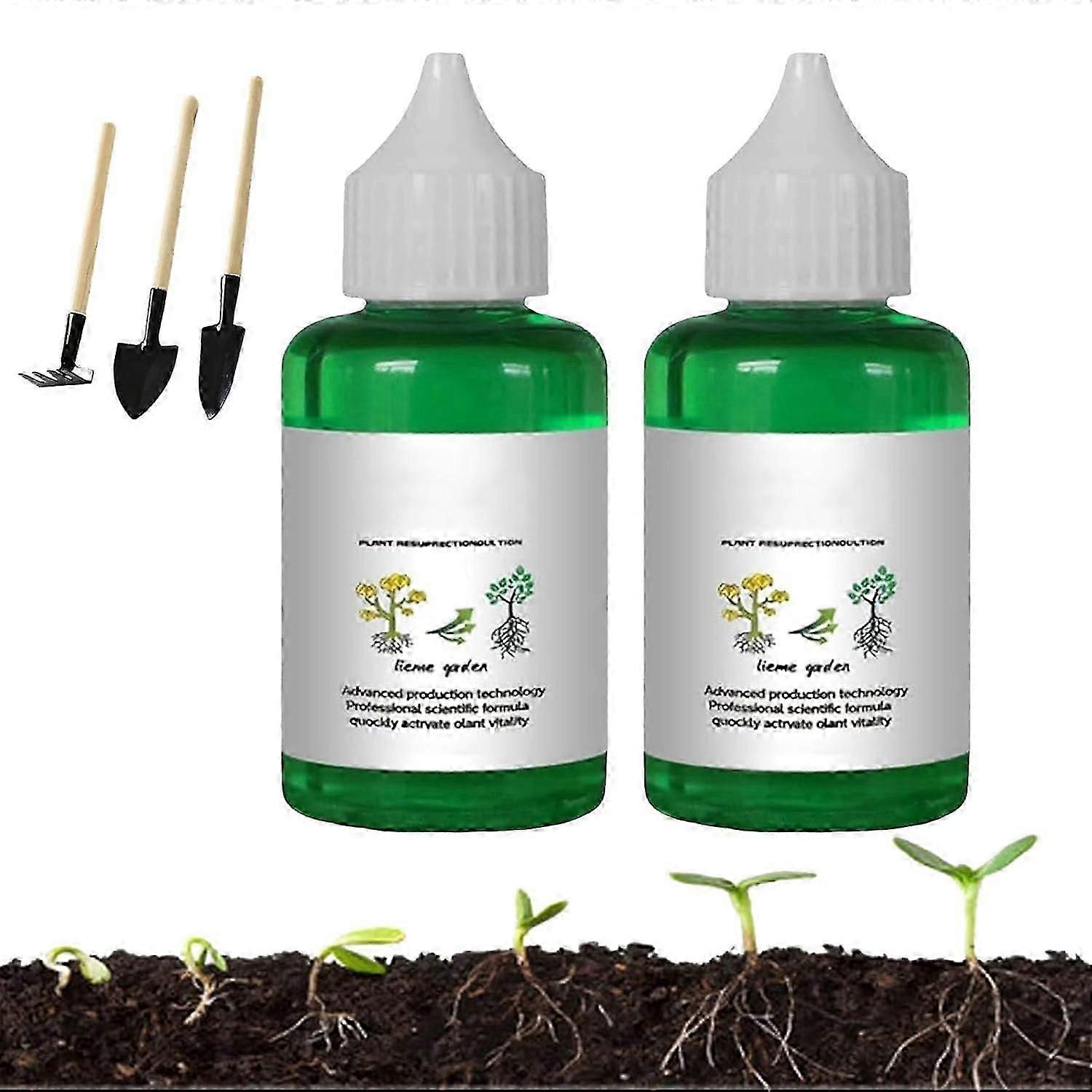 2pcs Plant and Flower Activation Liquid Solution, Plant Growth Enhancer Supplement