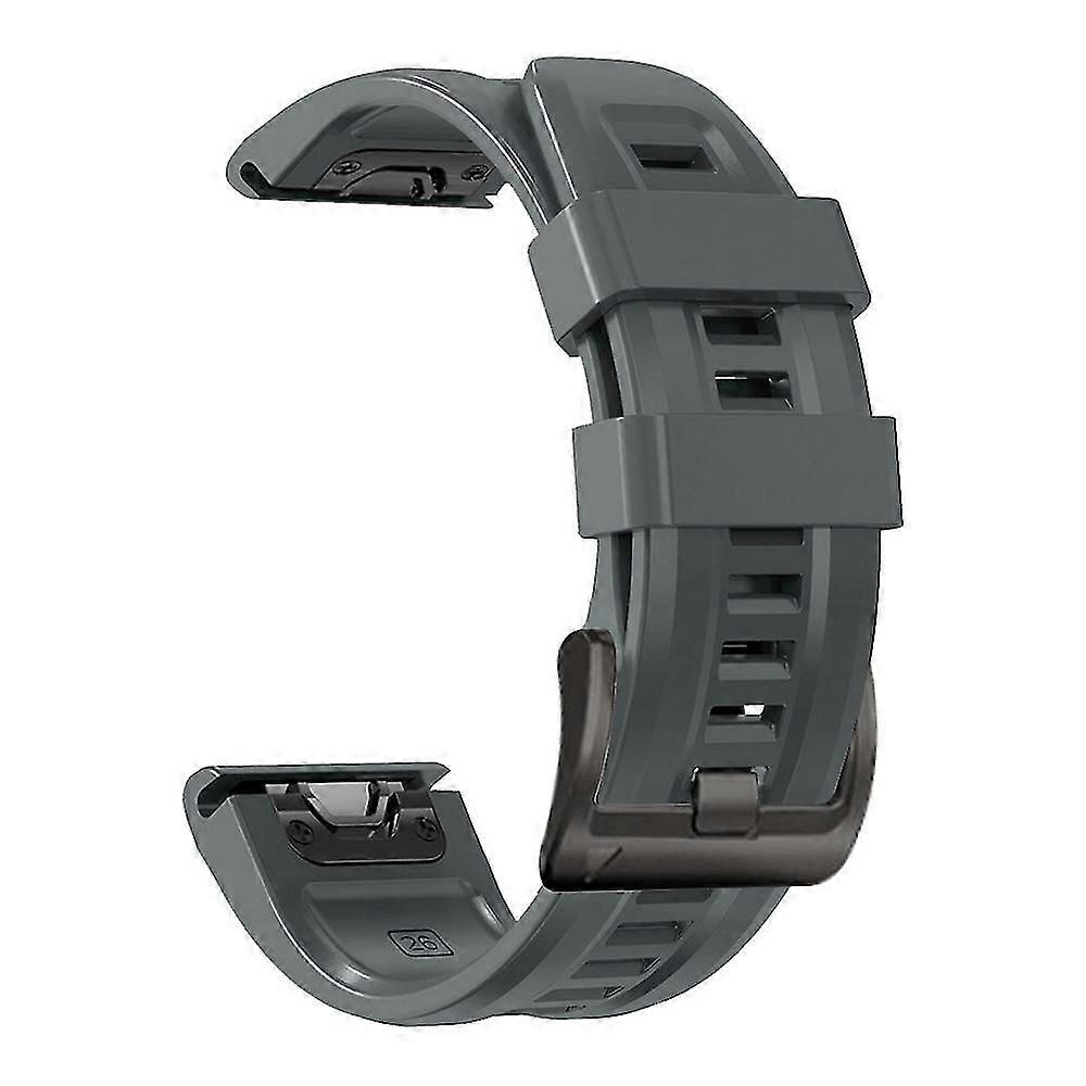 26mm Silicone Strap For Garmin Fenix 6X