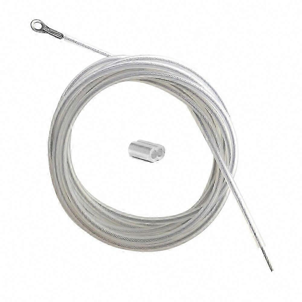 2PC Kayak Pre-Assembled Rudder Cable Kit UP DOWN Line System with Cable Eyelets