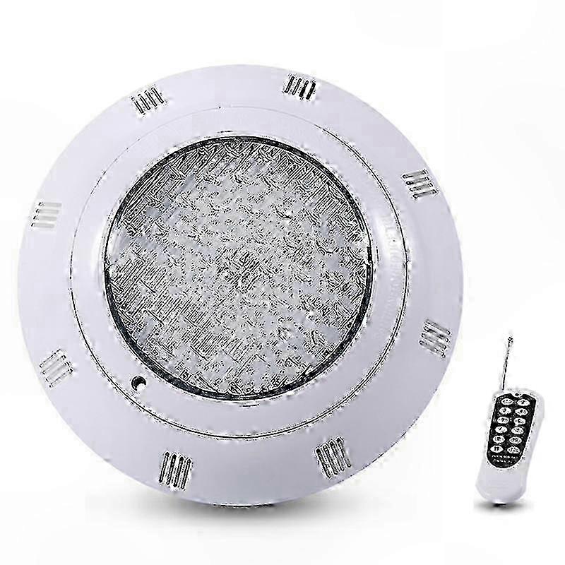 RGB LED Pool Light with Remote Control - IP68 Waterproof Multi-Color Outdoor Lighting for Swimming Pools