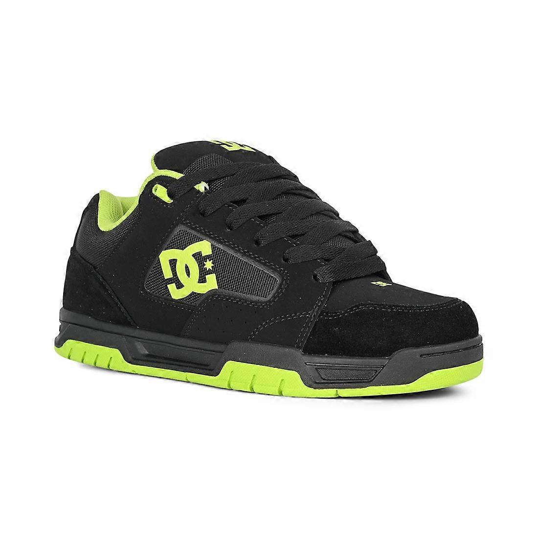 DC Coiler Skate Shoes - Black/Lime