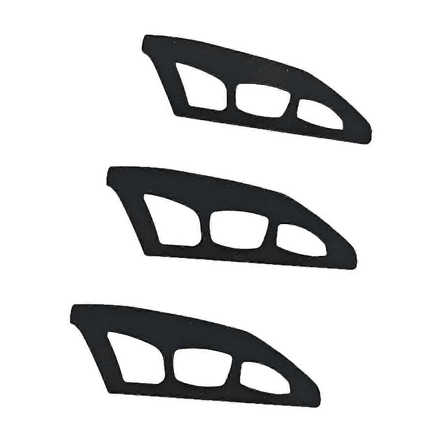 3pcs Quick Make-Up Stencils,Reusable Eyetour Eyeshadow Shaper Tool