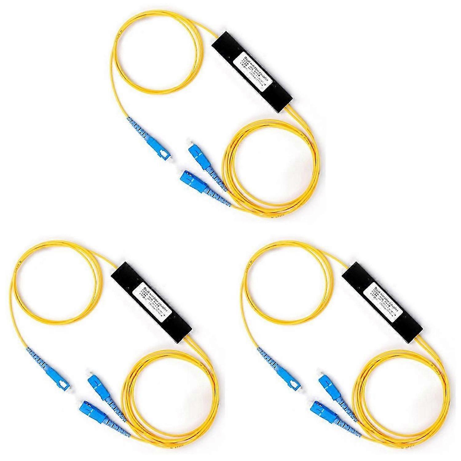 1 Point 2 Taper Fiber Optic Splitter Splice Box Splitter SC Port FTTH