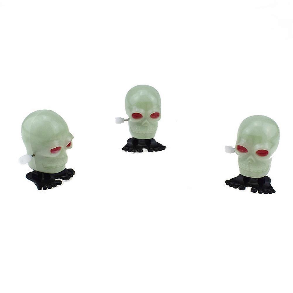 Glow in The Halloween Wind Up Toys Clockwork Toy 3Pcs for Kids