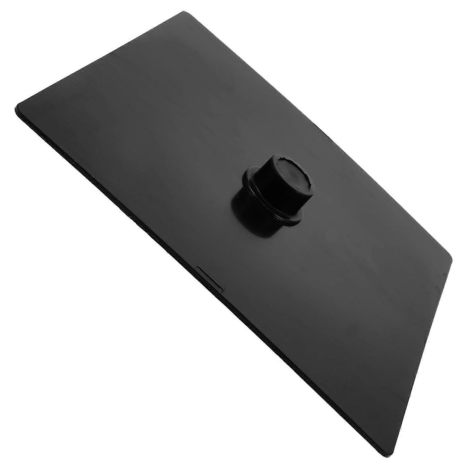 Black Plastic Sculpture Mould Bases for Hand Casting DIY 5Pcs Square Set