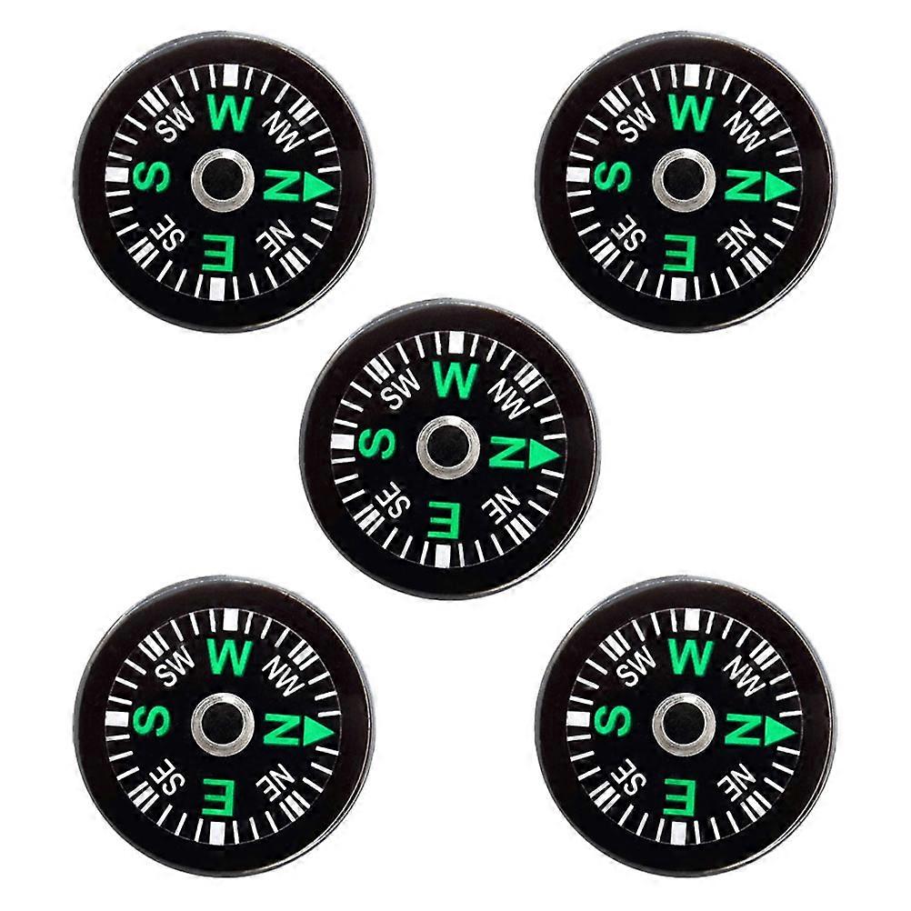 Small Compass Button Compass for Outdoor Use 3Pcs Navigation Gear for Hiking