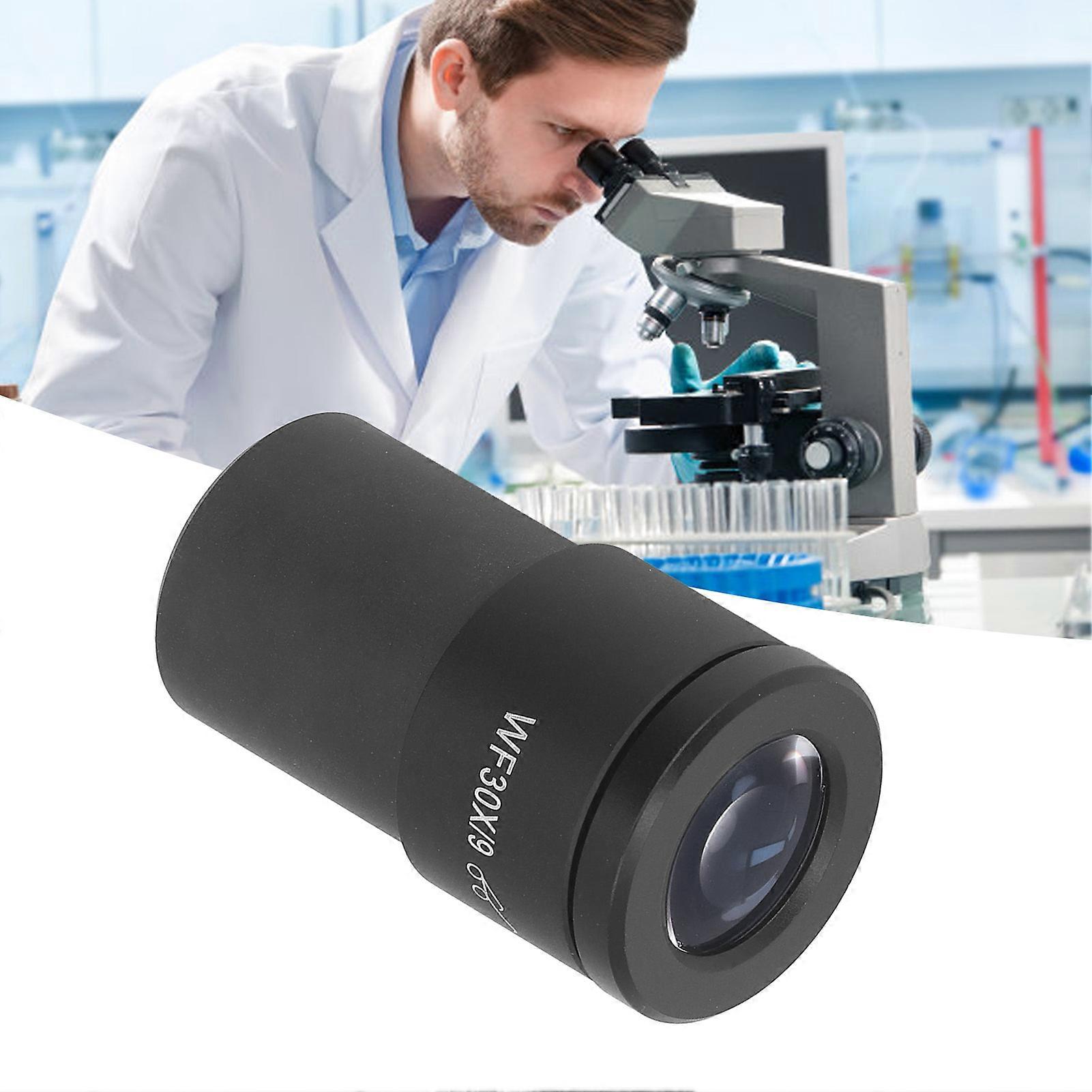 30mm WF30X/9 Stereo Microscope Eyepiece 9mm FOV Optical Glass