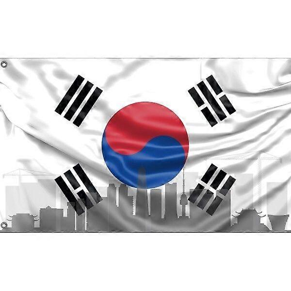Drapeau de Seoul Skyline FG1691