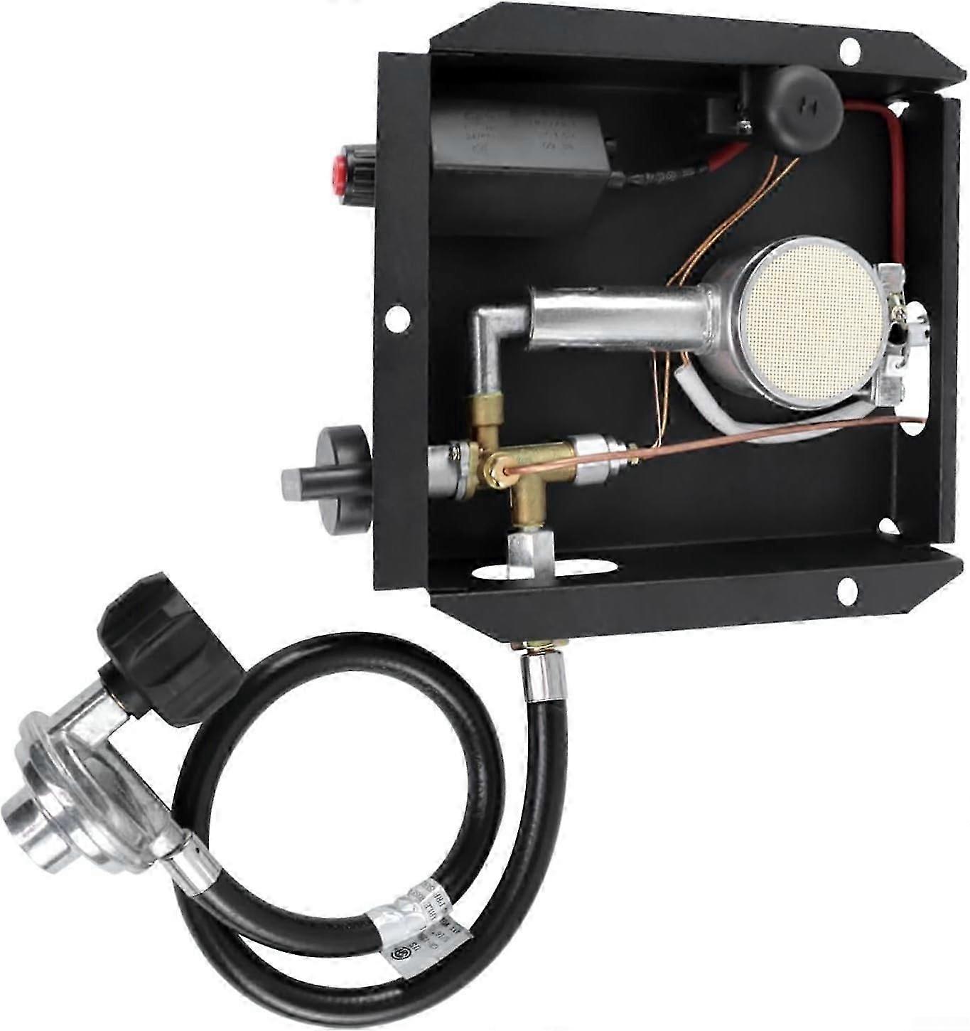 Gas Patio Heater Replacement Burner, 47,000 BTU, Easy Assembly (Regulator Not Included)