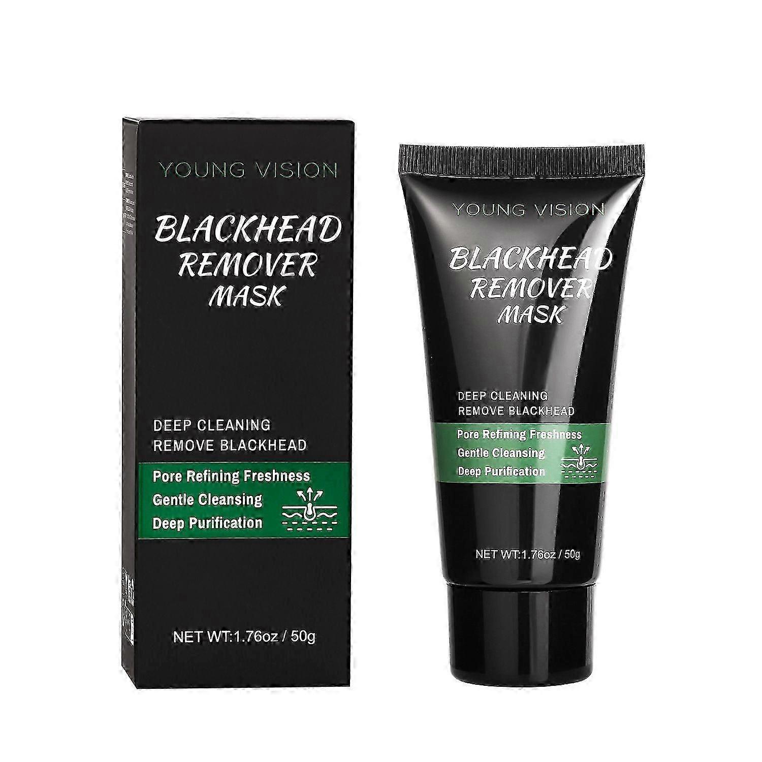 Peel off Face Mask - Blackhead Remover Mask with Activated Charcoal | Face & Nose Blackhead Remover, Deep Cleansing Blackheads, Dirt, Pore-Refining an