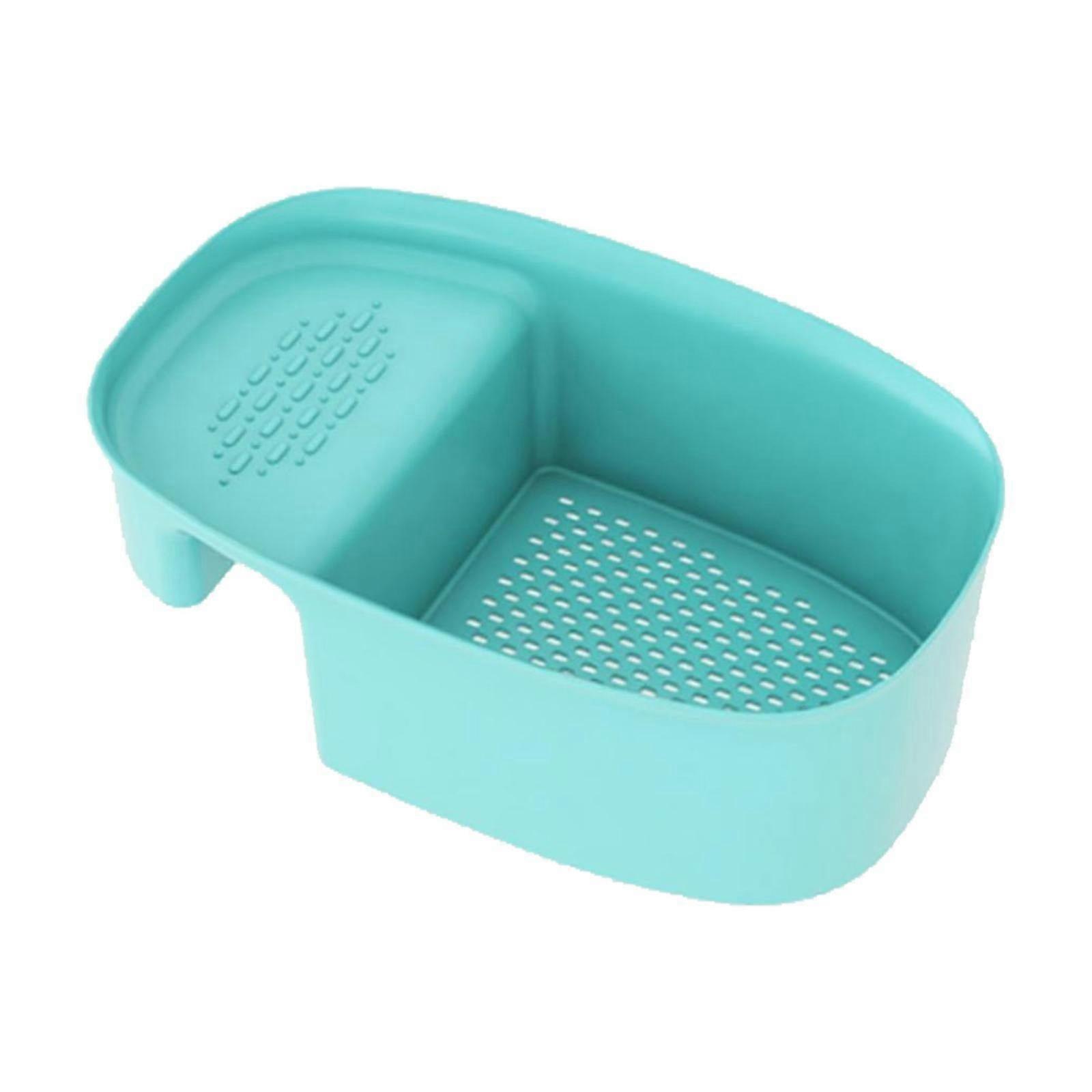 Xchenda Over Sink Dish Rack, Large Capacity PP Drain Basket, Easy Install, Multi-Use Quick Colander for Kitchen, Compatible with Standard Sinks