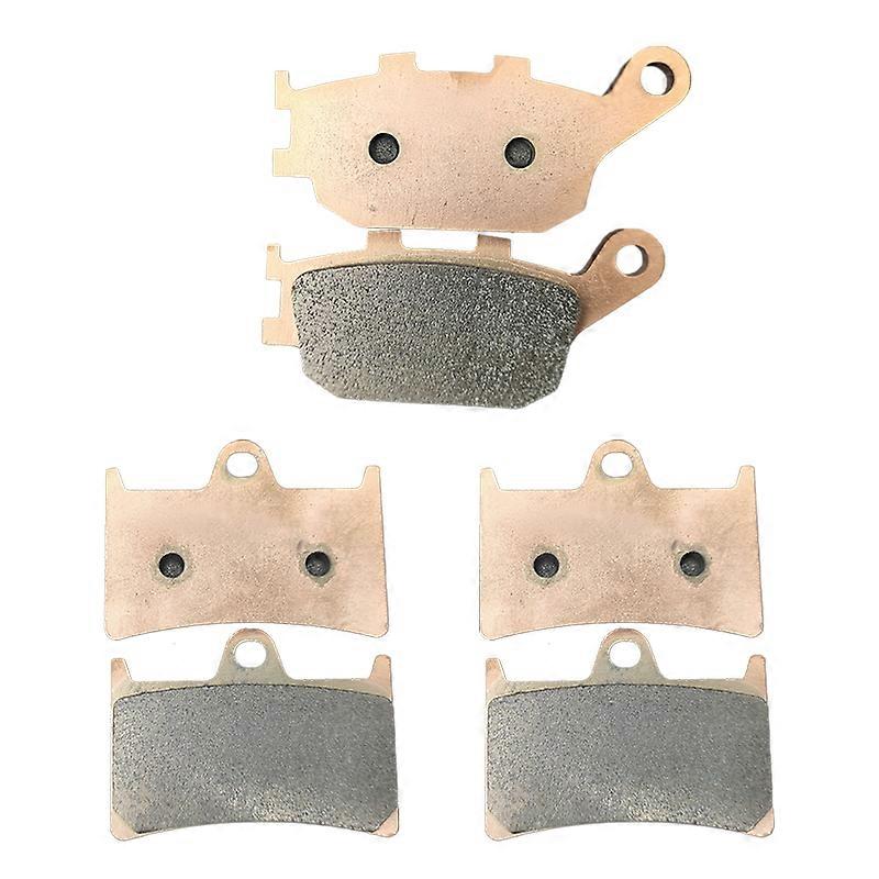 Copper Sintering Front Rear Brake Pads for YAMAHA FZ6 Fazer S2 YZF R6 MT-07 MT-07A MT07 Tracer 700 XSR 700 900 MT-09 MT-09A GT -fj