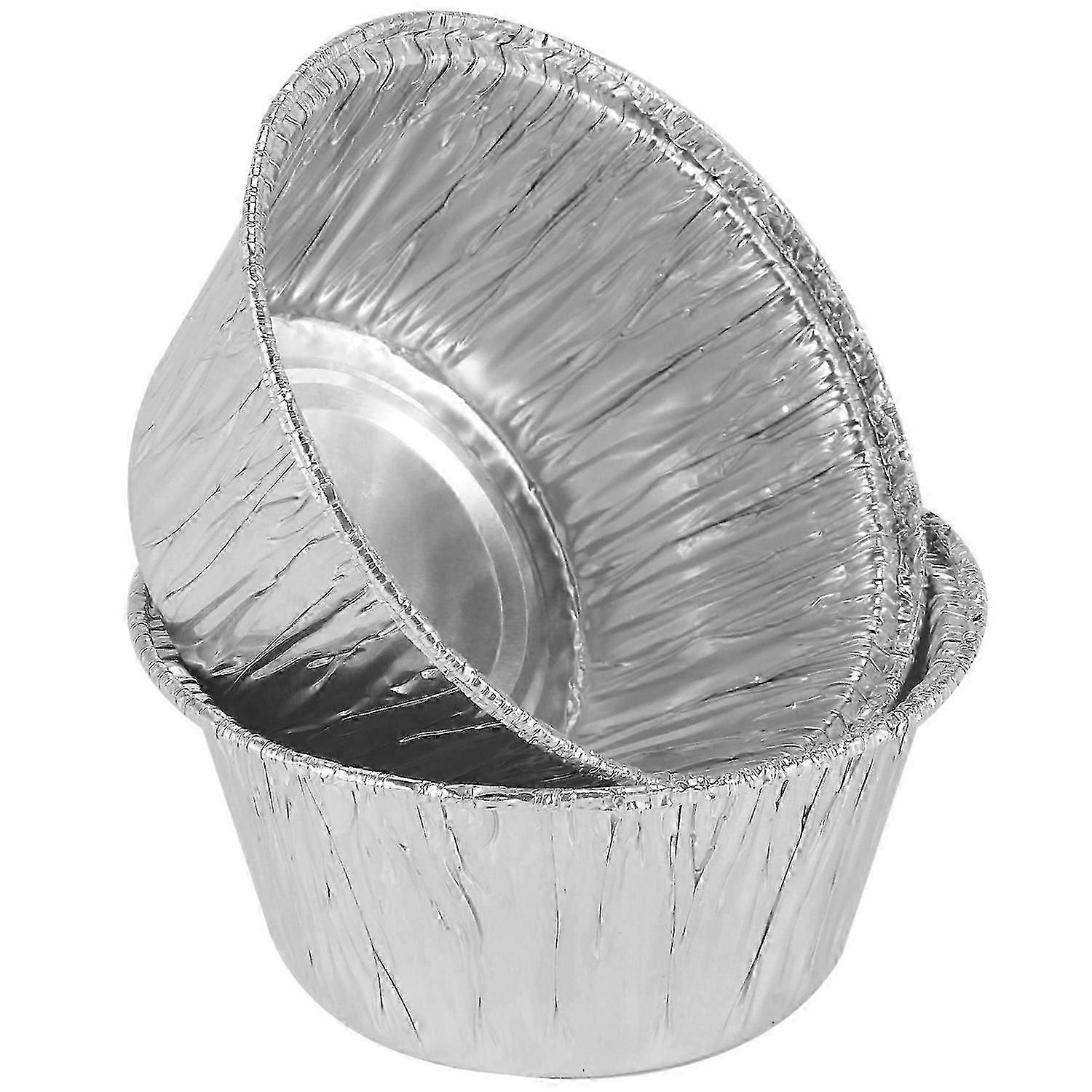 150 st muffinskoppar av aluminiumfolie Ramekin muffinsbakformar, muffinsfoder, ramekin håll