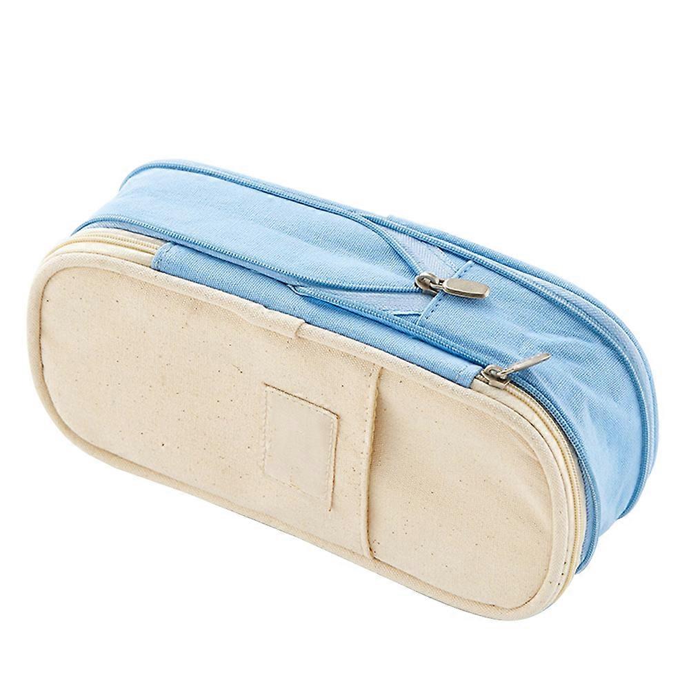 Pencil Case Large Capacity for Storage 3Pcs Portable Multi-Functional Stationery Bags