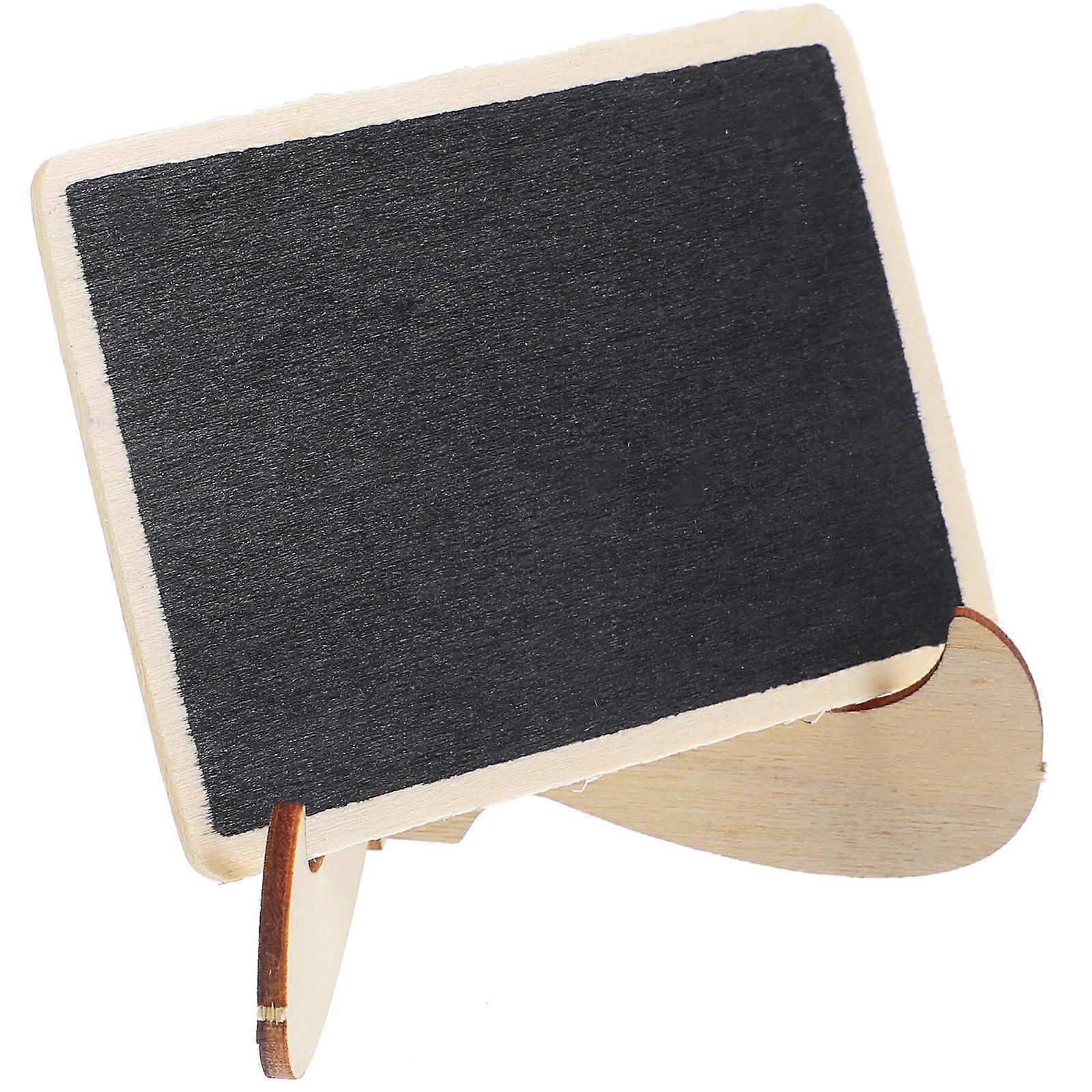 Wooden Chalkboard Sign Board Message Board for Daily Use 4Pcs