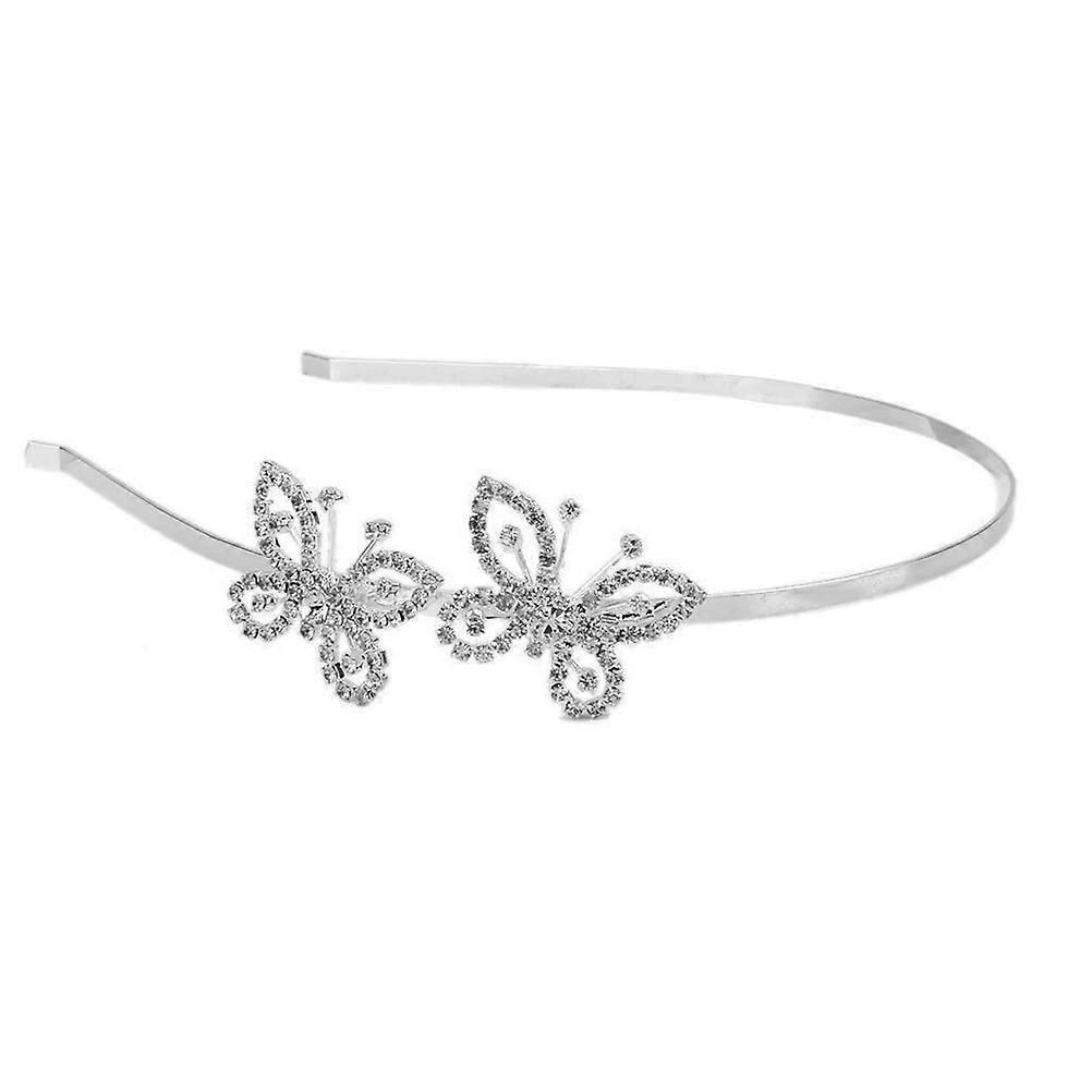 Silver Bridal Hair Loop Wedding Tiara for Wedding Use
