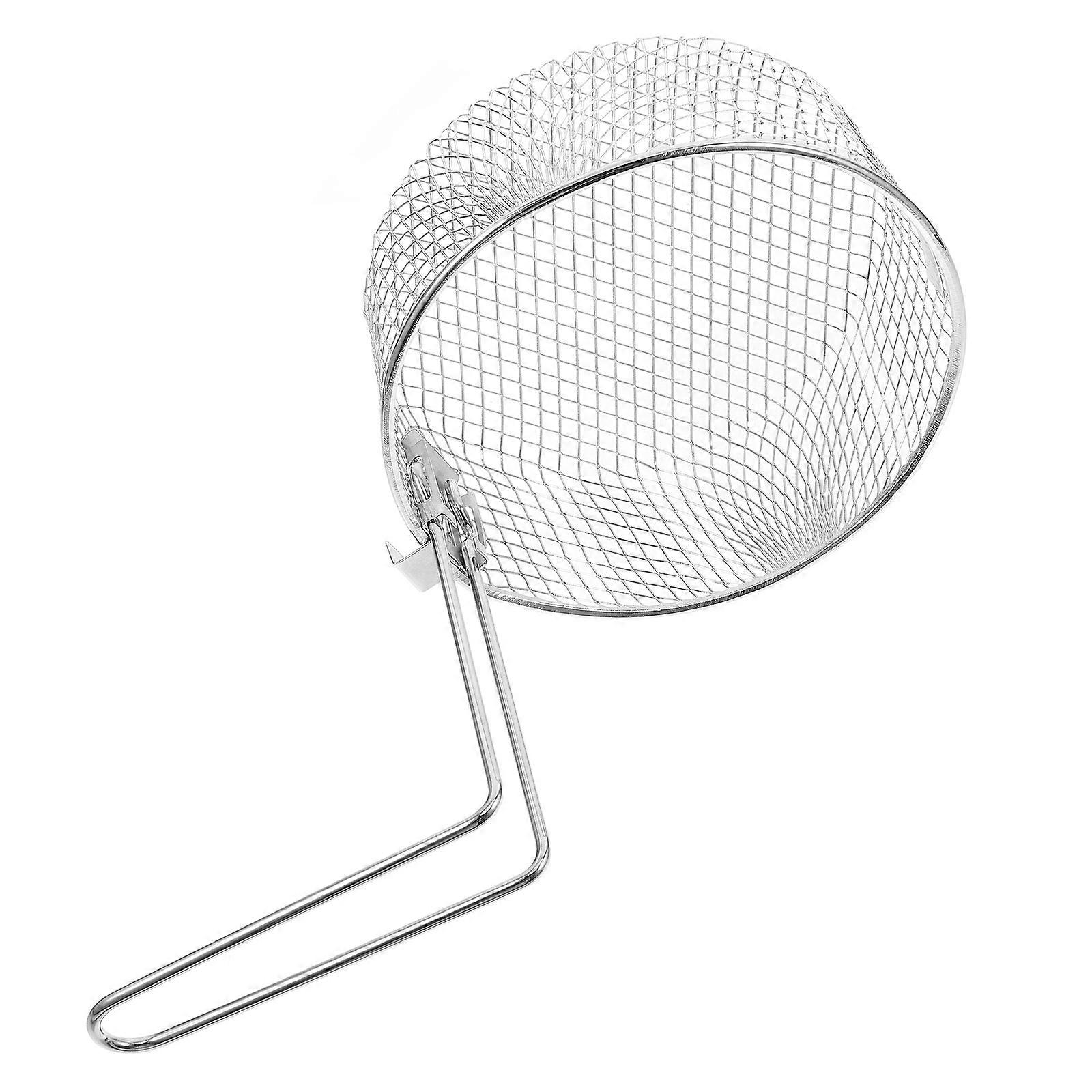 Metal Frying Basket Designed For Home Use And Commercial Use 30.00X18.00X17.00CM Even Heat Distribution 2Pcs