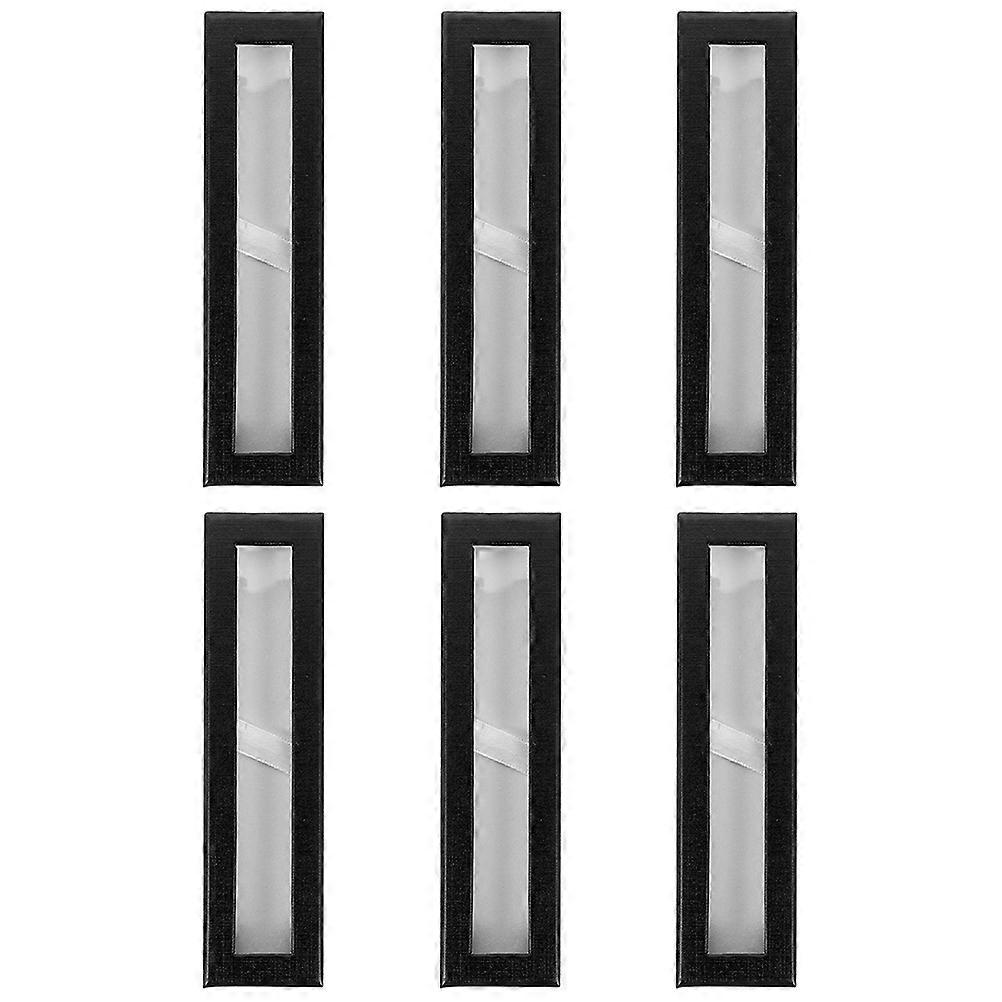 Gift Packaging Fountain Pen Storage Boxes 18 Pcs Rectangular Black Design Ideal For School Use And Office Workers