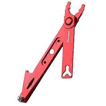 Règle de mesure de chaîne de vélo Règle durable et portable pour moto scooter de vélo