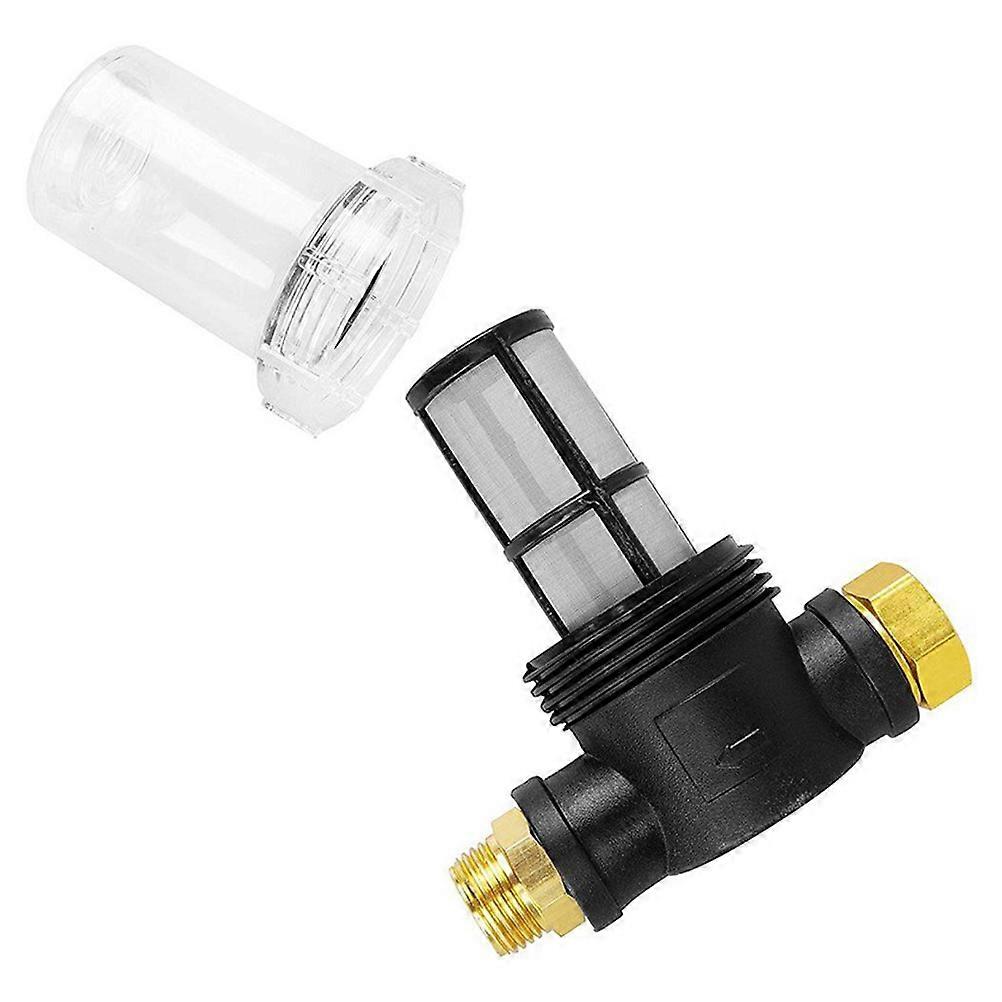 Pressure Washer Inlet Connector Sediment Removal Hose Connection For Household Use 14x13x8 Cm 1Pack