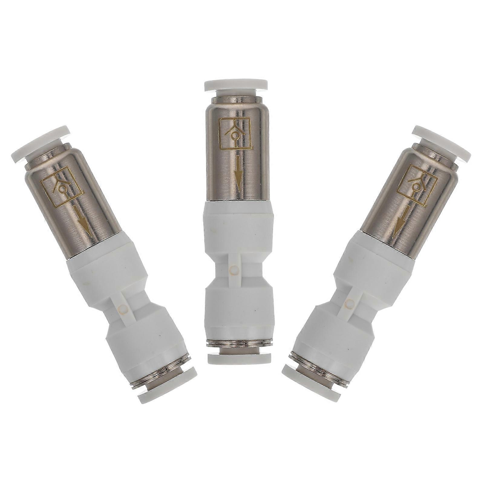 Quick-Plug -Way Check Valve Gas Coupling for 3Pcs Units
