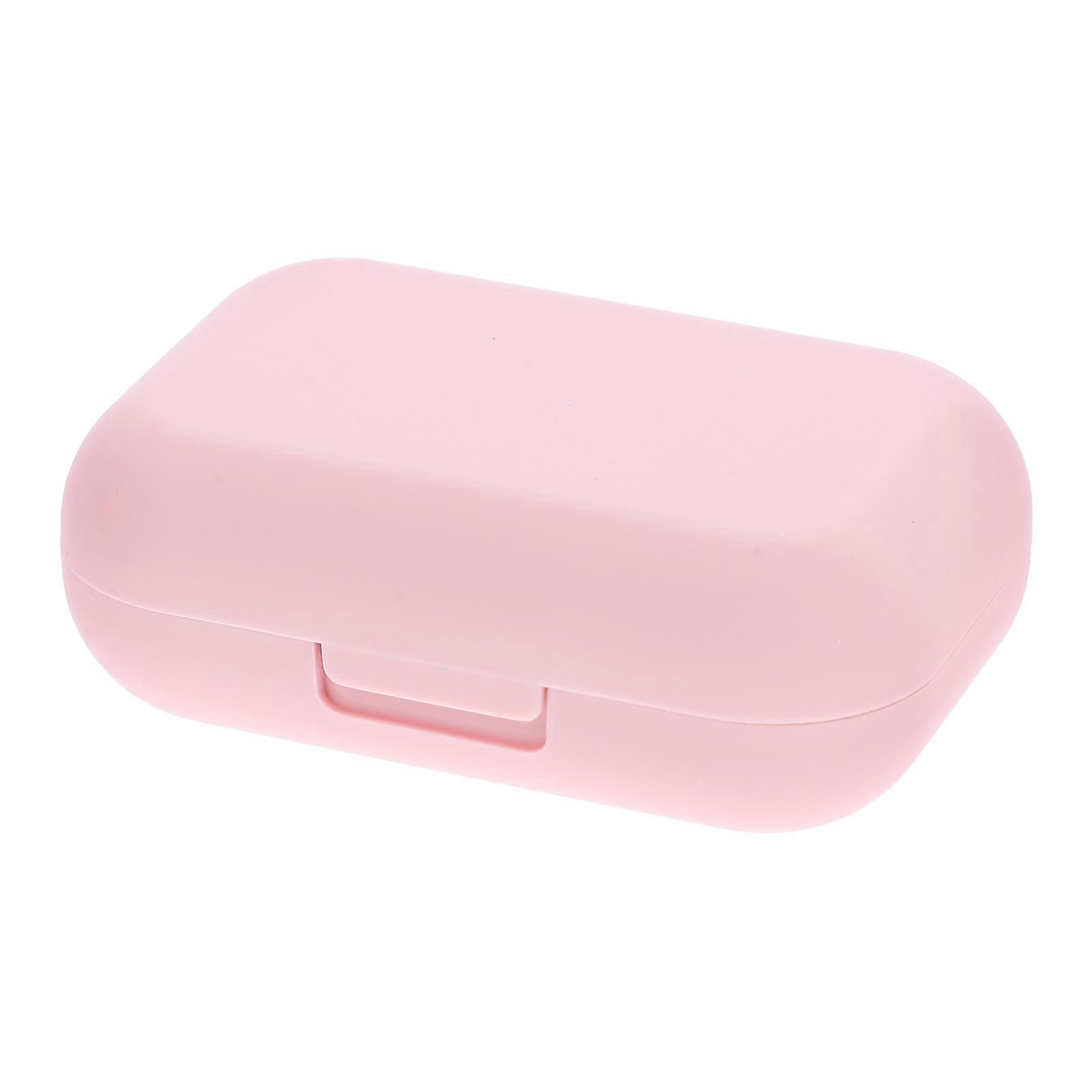 Rectangular Cute Contacts Lens Case With Tools Featuring Fine Workmanship Designed For Users 2 Sets Ideal For Outdoor Use