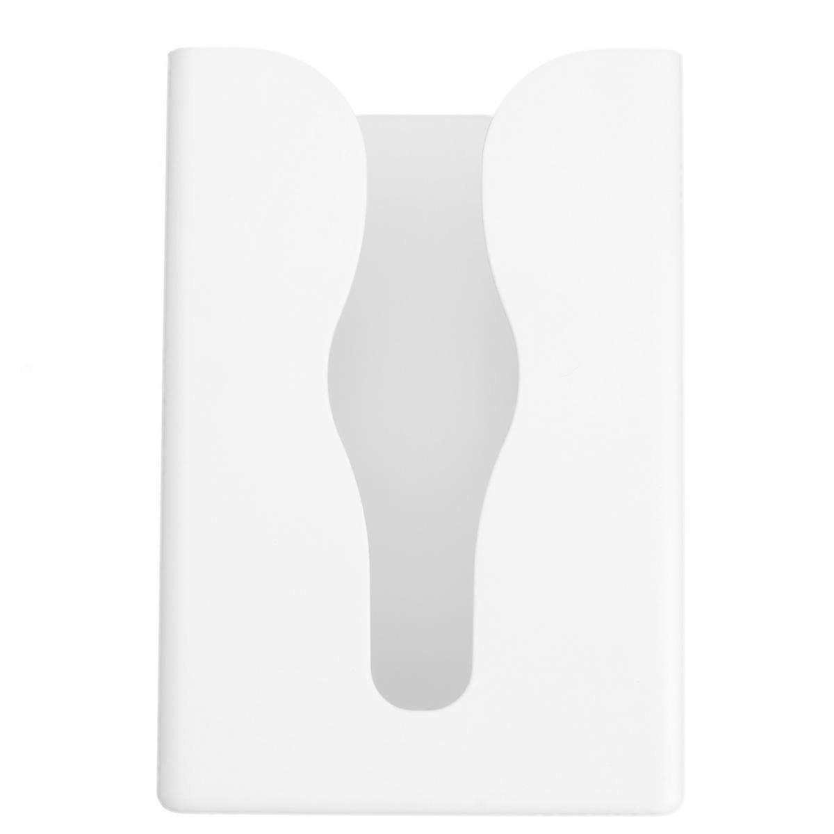 Bathroom Tissue Box Wall Hanging Tissue Box for Home Use 3Pcs White