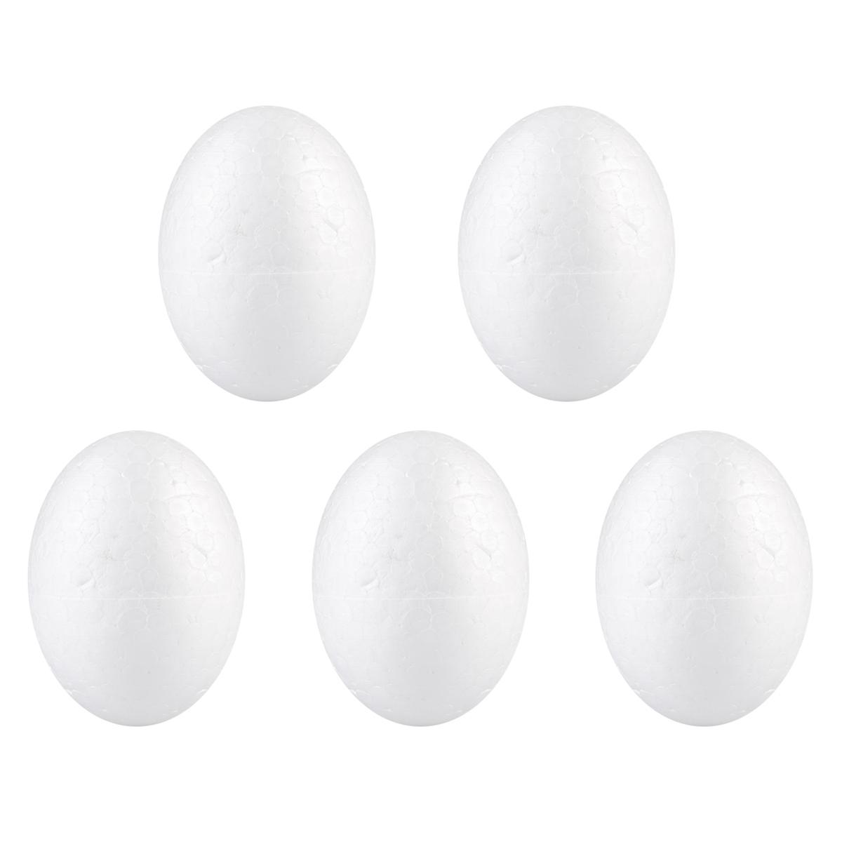Eggs Craft White Durafoam Eggs for Multi-Function DIY Use 150Pcs