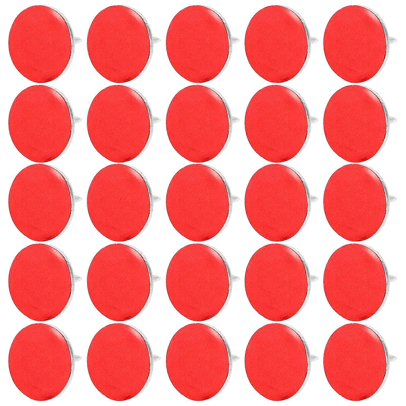 100Pcs Reflective Trail Markers Push Pins for Hiking and Running Outdoors