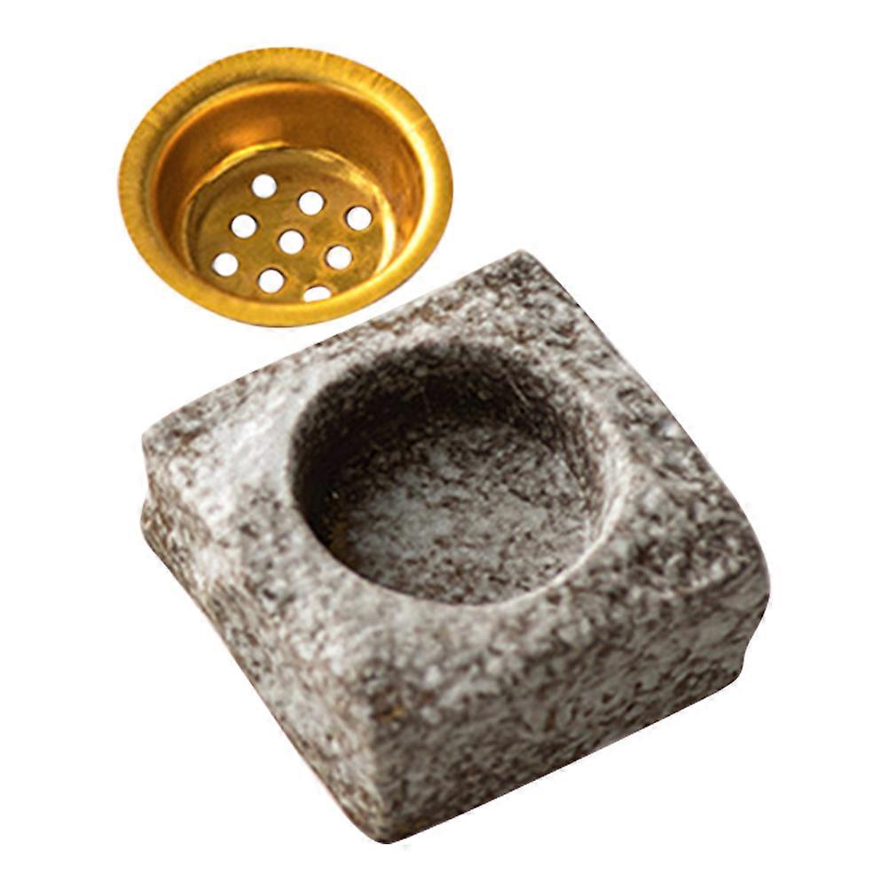 Ceramic Incense Burner for Aromatherapy Use 4Pcs Cone Holder Desktop