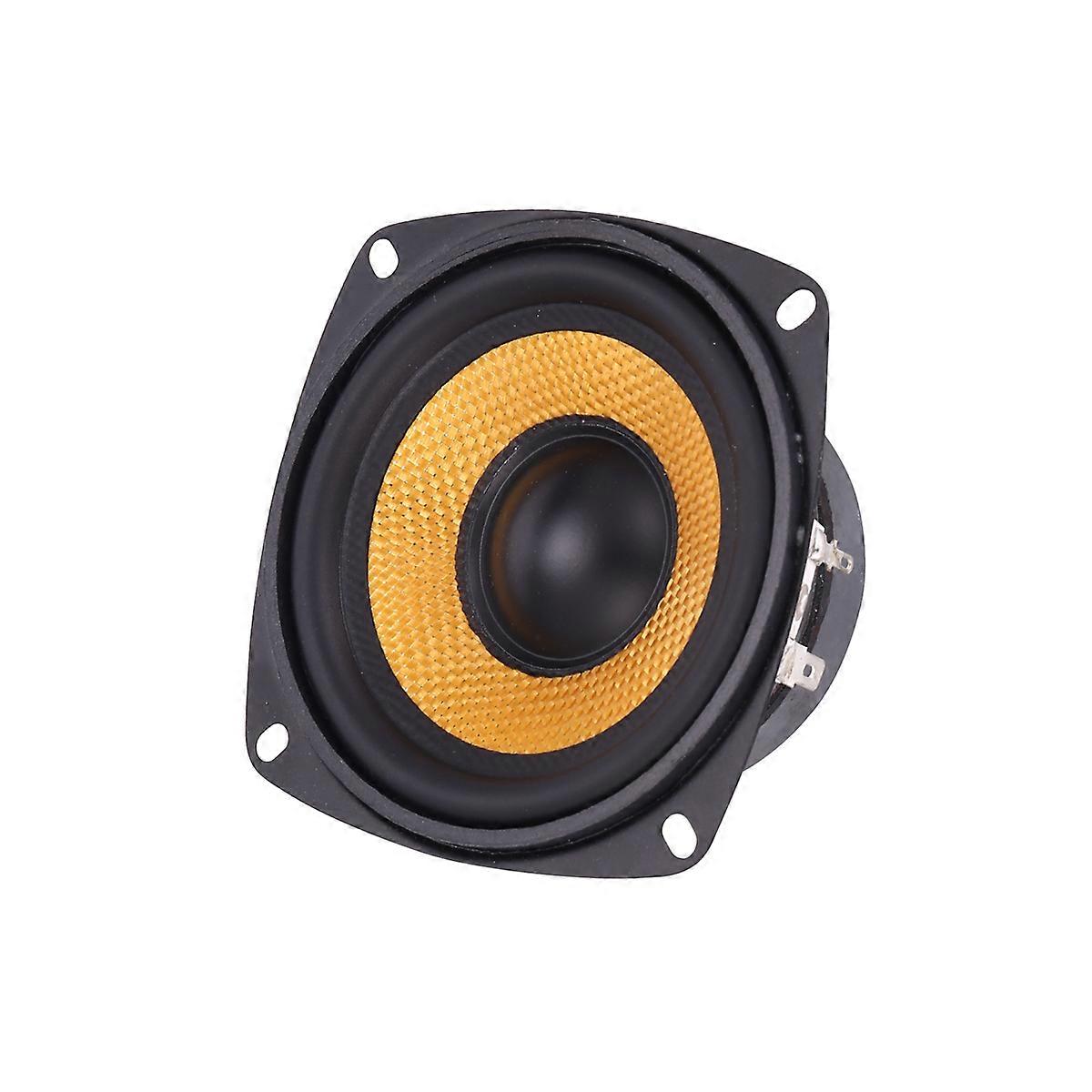 1Pc 4Inch Audio Speaker 4 Ohm 15W Bass Speaker for Sound System