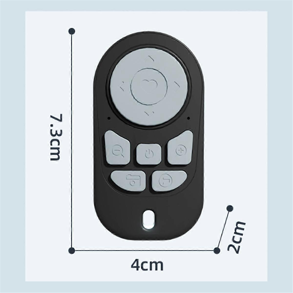 Remote Control for Phone Selfie Stick for Video Likes E-Book White