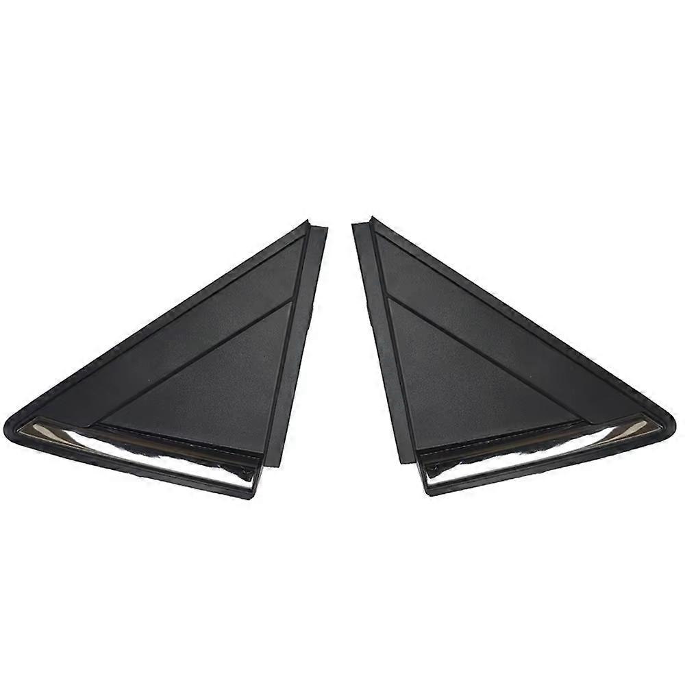 Compatible Triangle Lock Reverse Mirror Triangle Cover Triangle Cover Triangle Plate For Car Fit For JAC Refine S3 Black Shell
