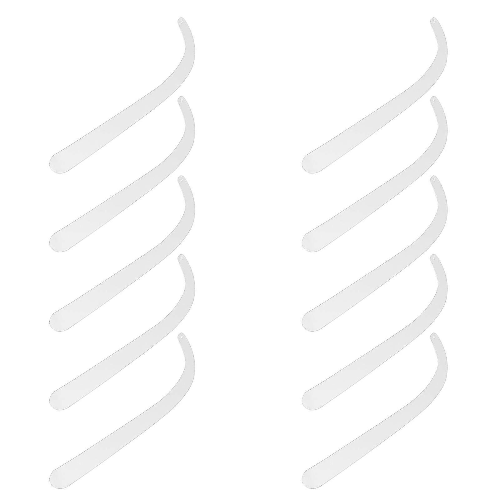 Display Transparent Acrylic Earring Sticks 30Pcs Pack