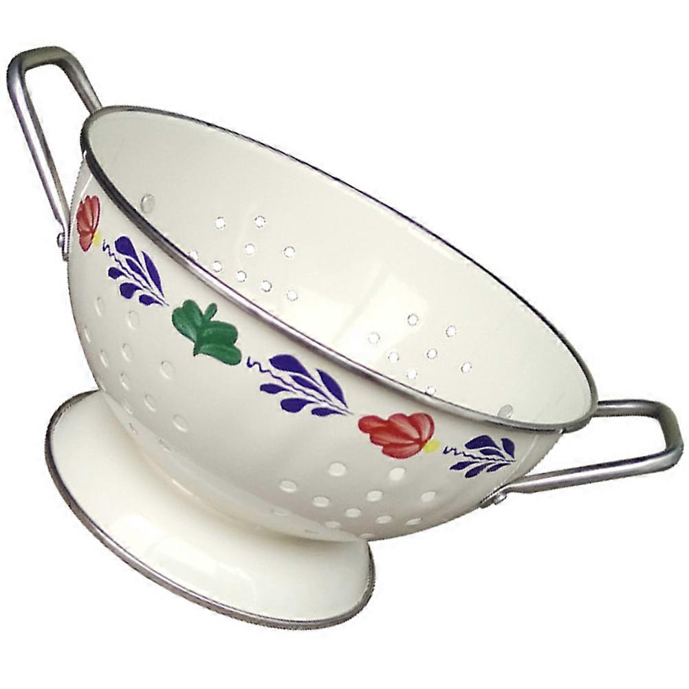 Rectangular Fruit Drainer With Drain Hole 22x17cm Kitchen Decorative Dish For Living Room Use 5Pcs