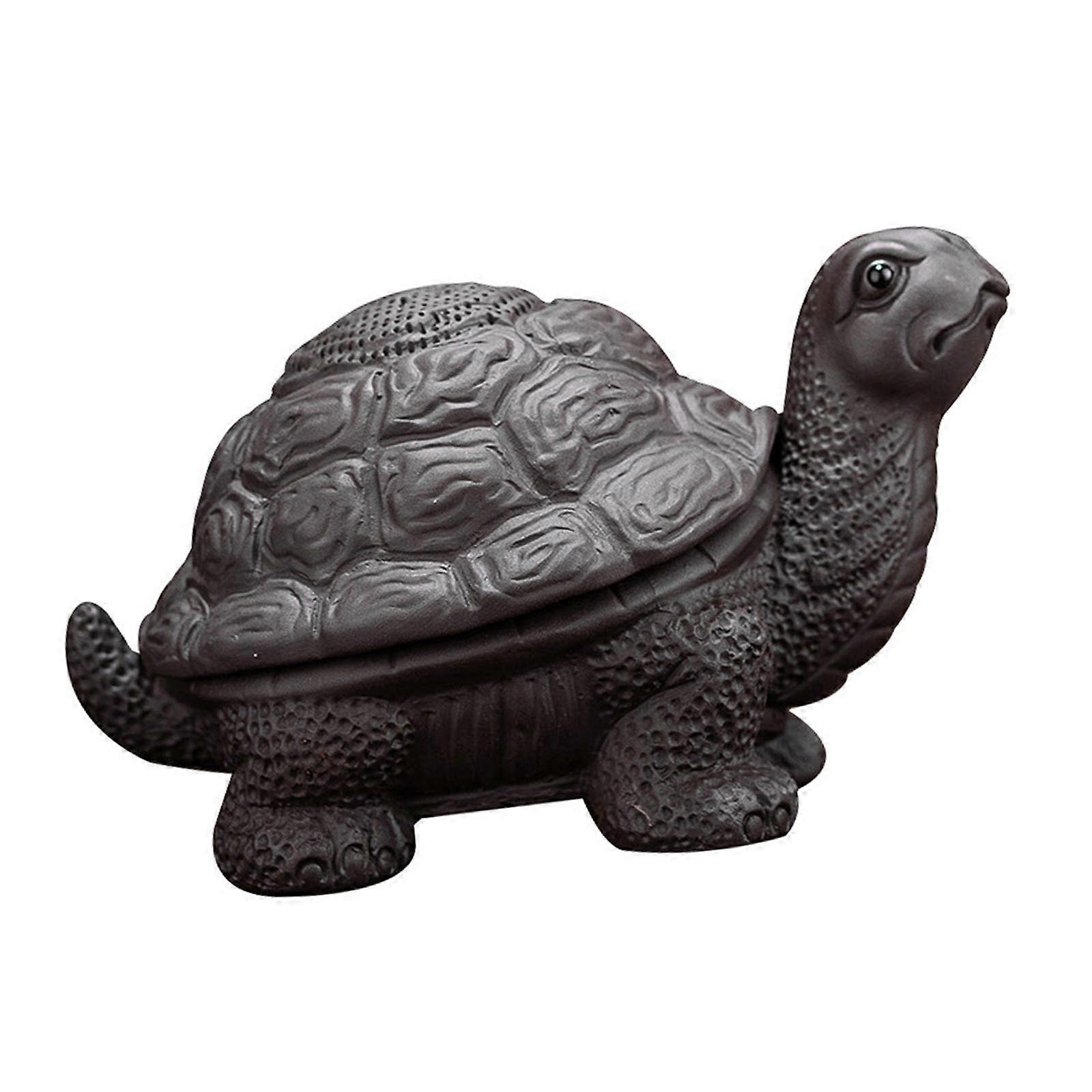Pet Turtle Ceramic Tea Strainer Multipurpose Tea Set Accessories Sculpture Home Tabletop Office Decortion Collectable