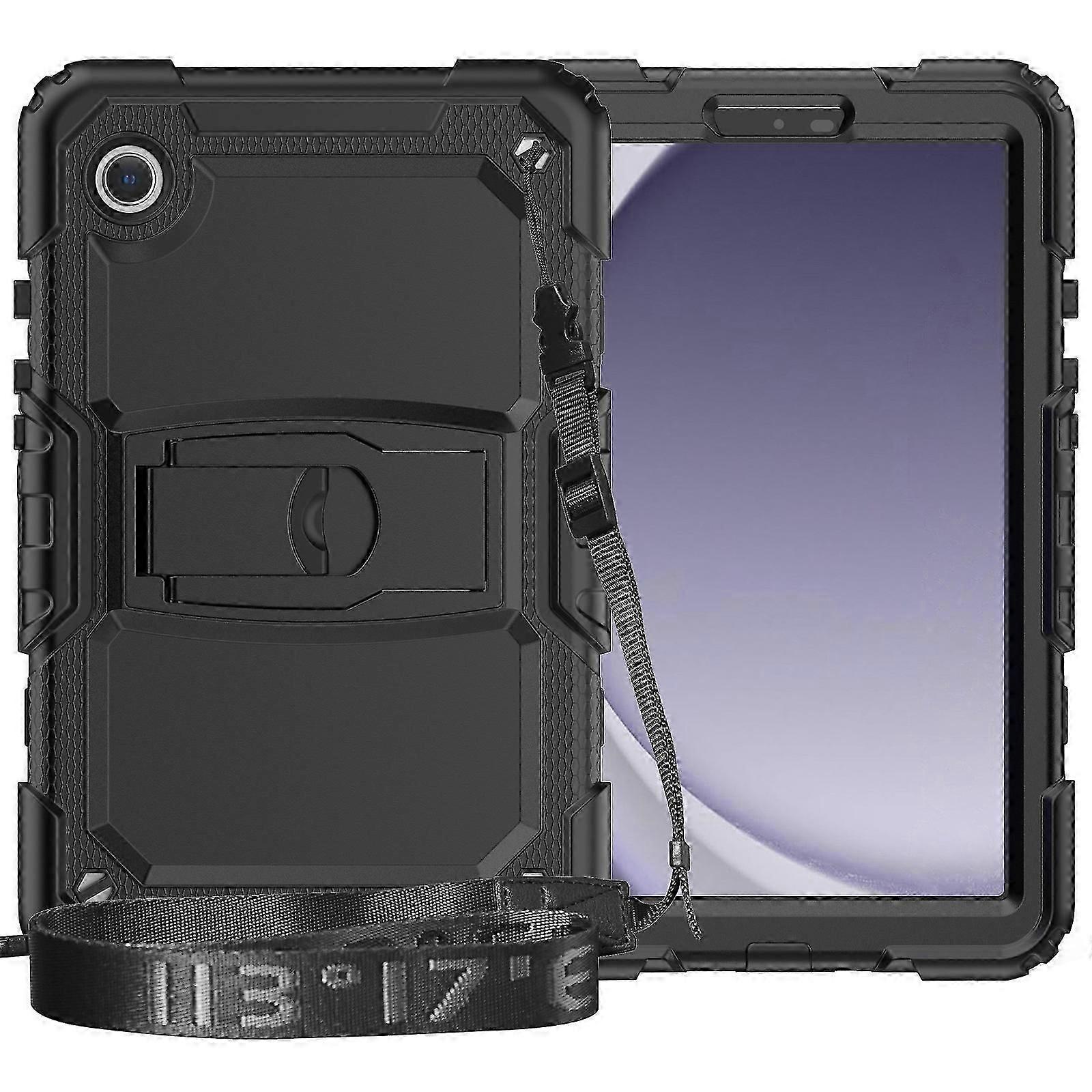 Silicone Hydric PC Tablet Case with Shoulder Strap & Holder