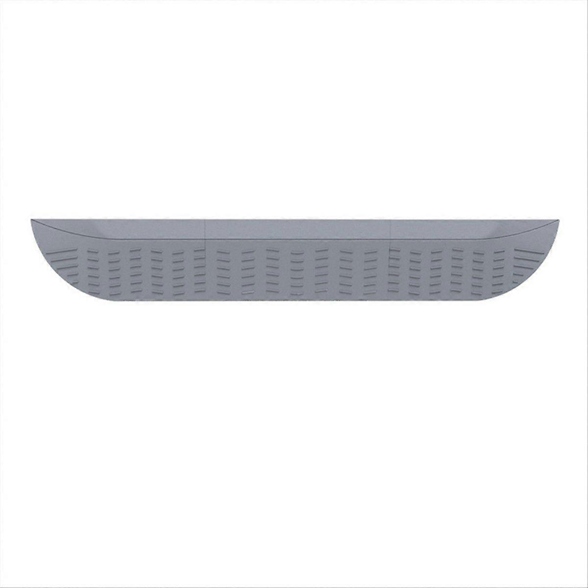 Universal Robot Vacuum Sweeper Sill Bar Step Ramp Climbing Mat Gray