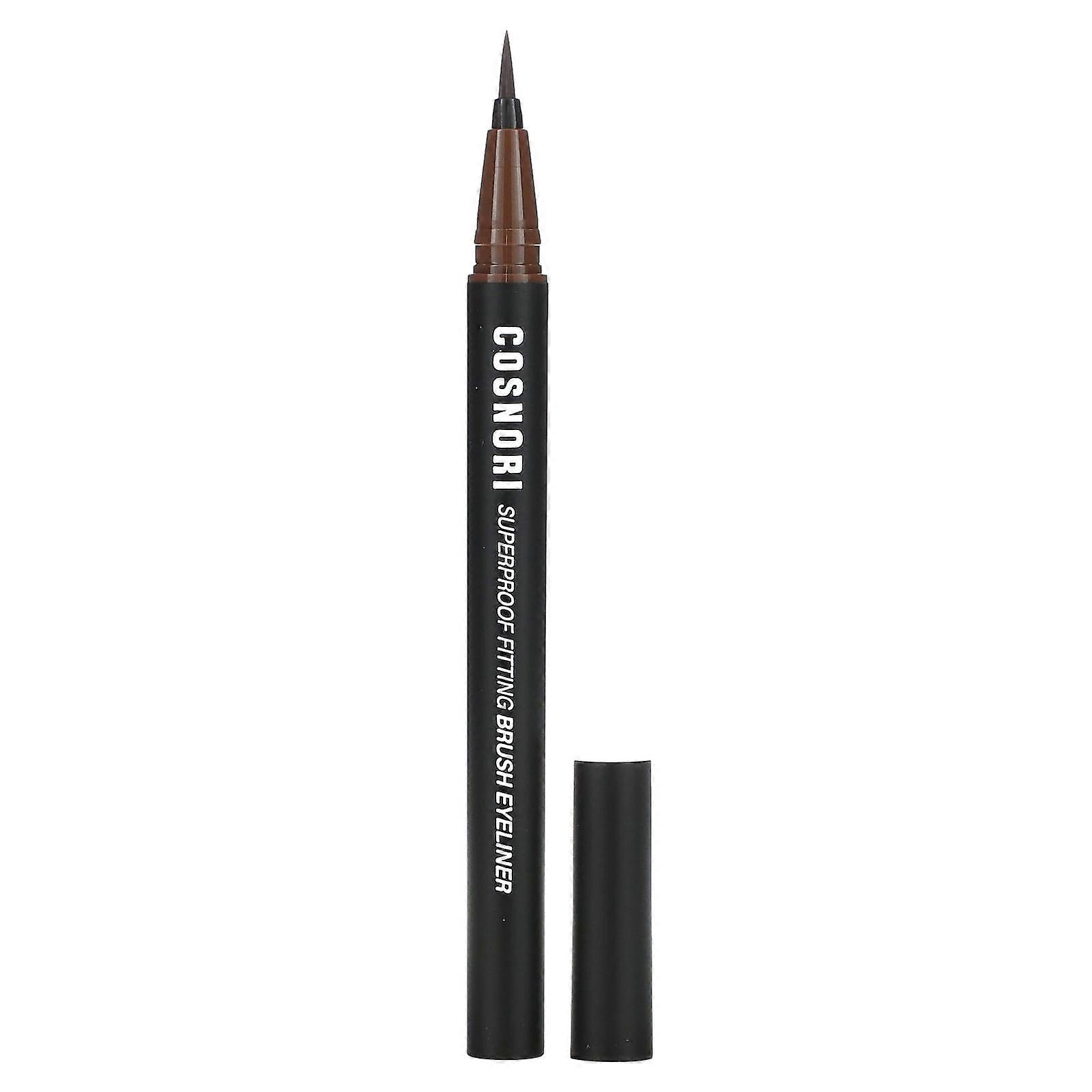 Superproof Fitting Brush Eyeliner, 03 Brown, 0.02 fl oz (0.6 g)