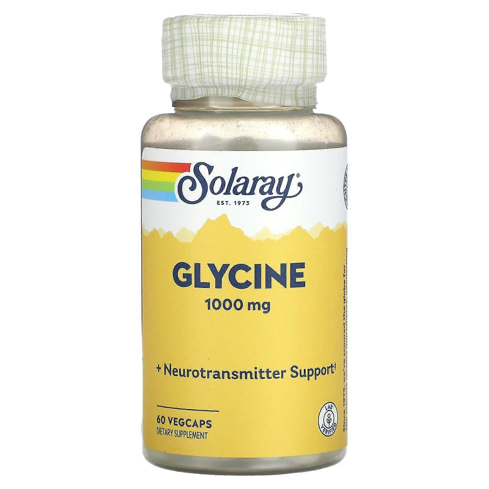 Glycine , 1,000 mg , 60 VegCaps